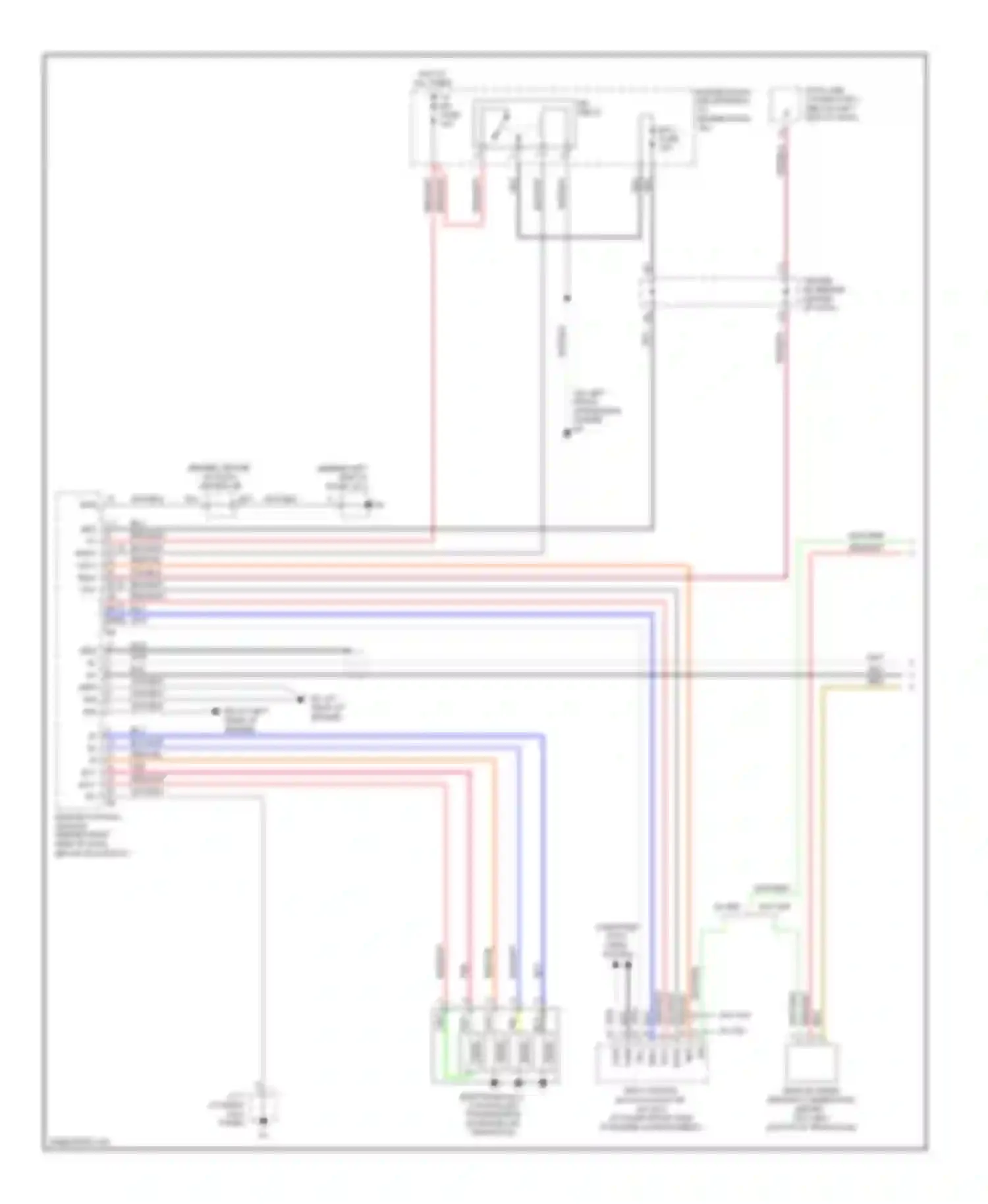 Corolla Toyota X (2006-2010): Transmission circuit (1 of 2)