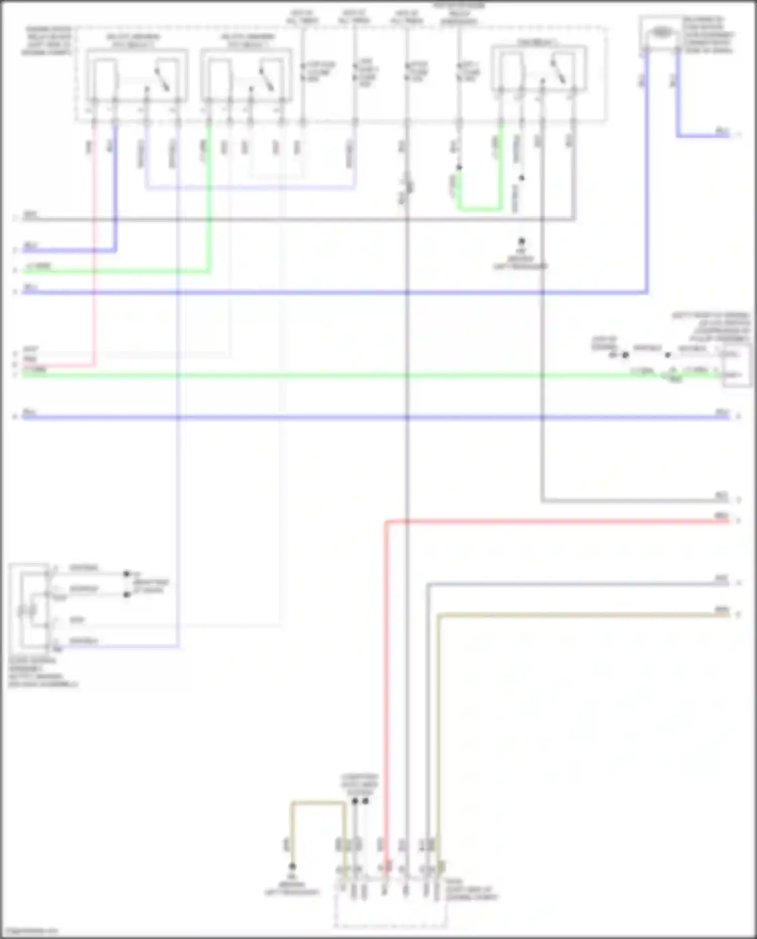 Corolla Toyota XI facelift (2015-2019): Manual a/c circuit (2 of 3)