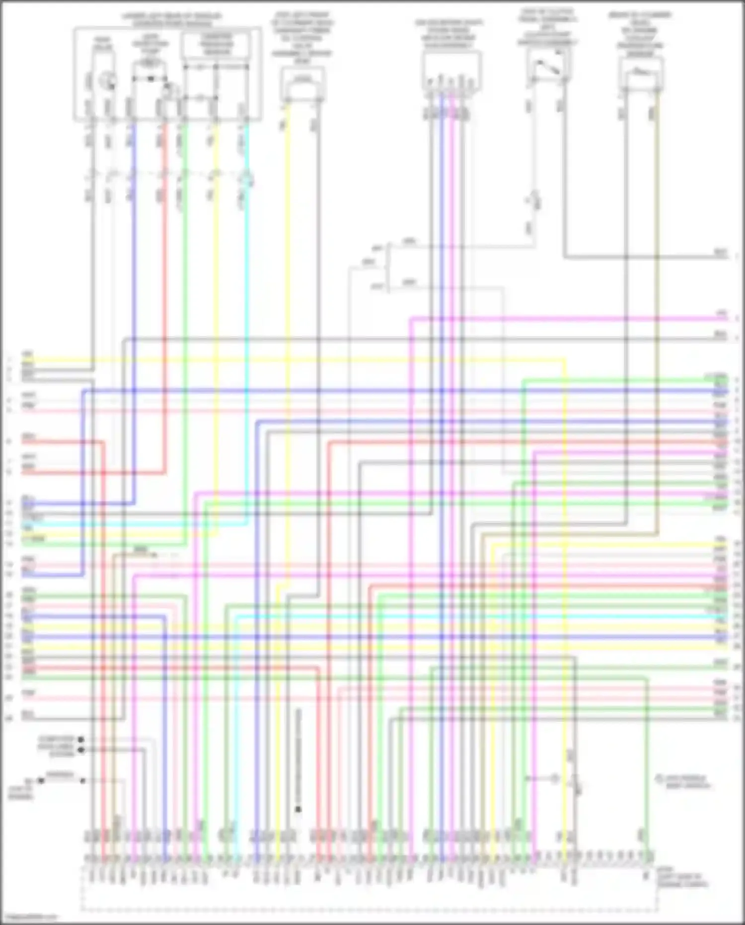 Corolla Toyota XI facelift (2015-2019): Wiring diagram engine performance 1.8l, w/ valvematic (5 of 7)