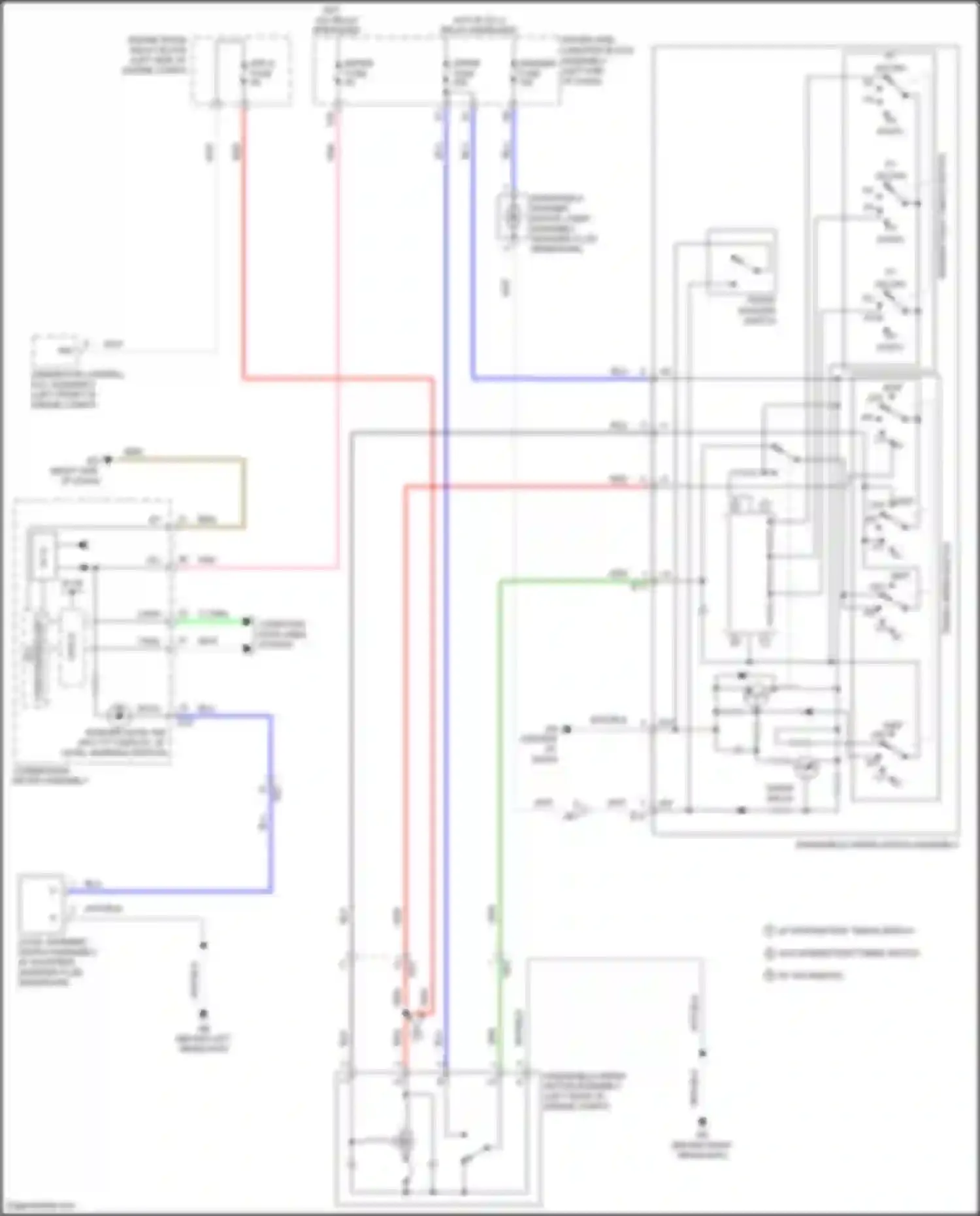 Corolla Toyota XI facelift (2015-2019): Wiper/washer circuit