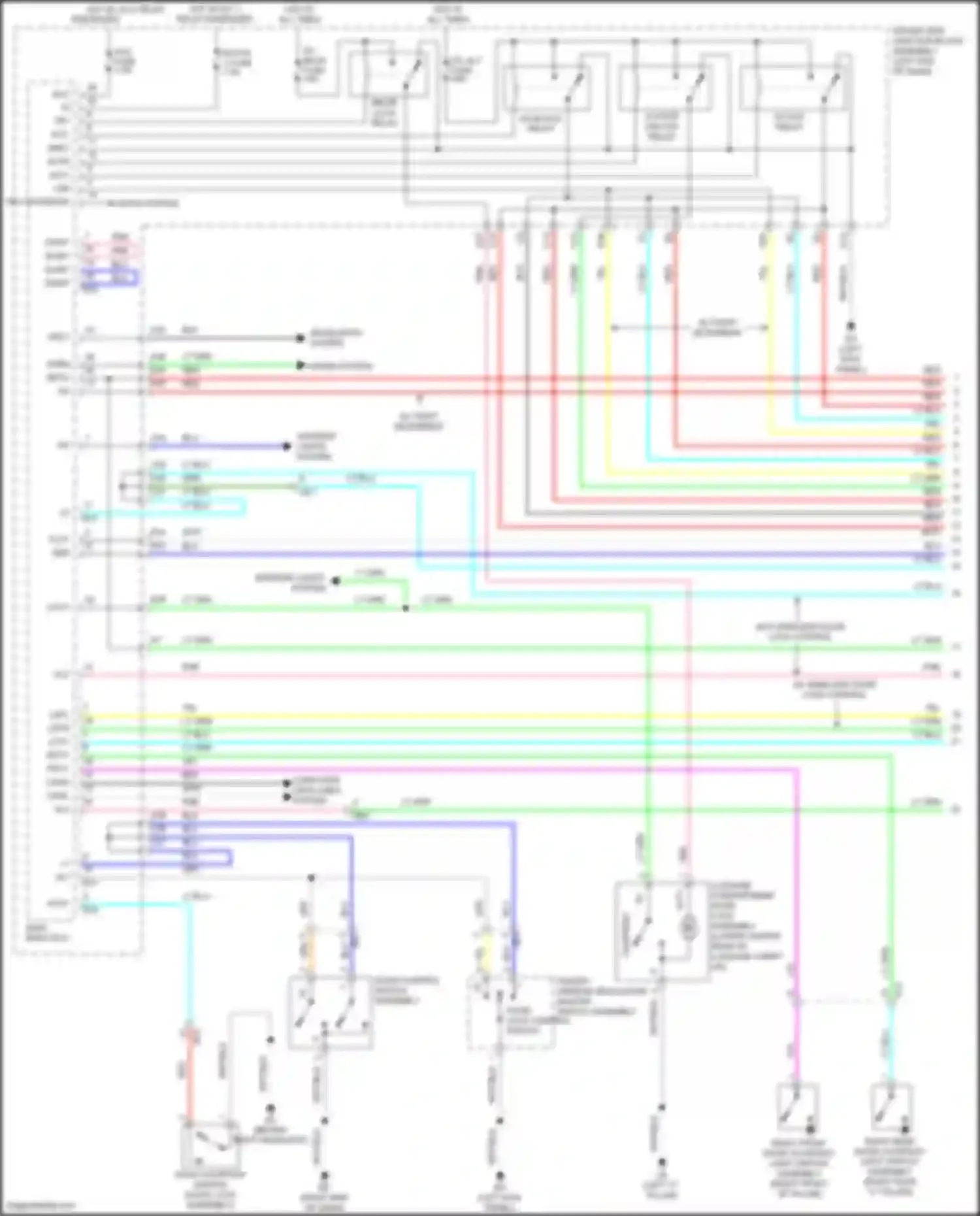 Wiring diagram computer data lines system for Toyota Corolla XI facelift (2015-2019) (13 of 68)