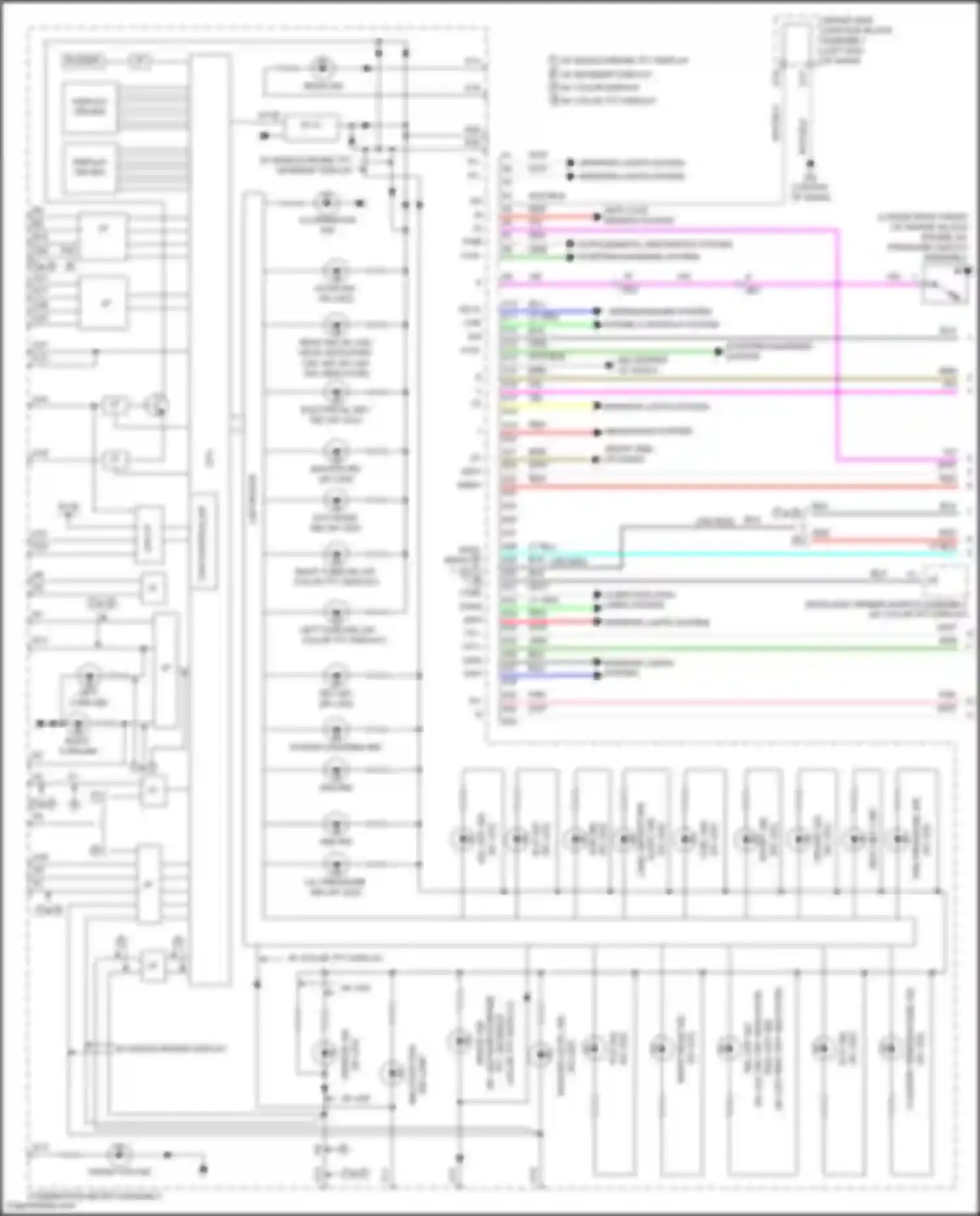 Wiring diagram computer data lines system for Toyota Corolla XI facelift (2015-2019) (46 of 68)