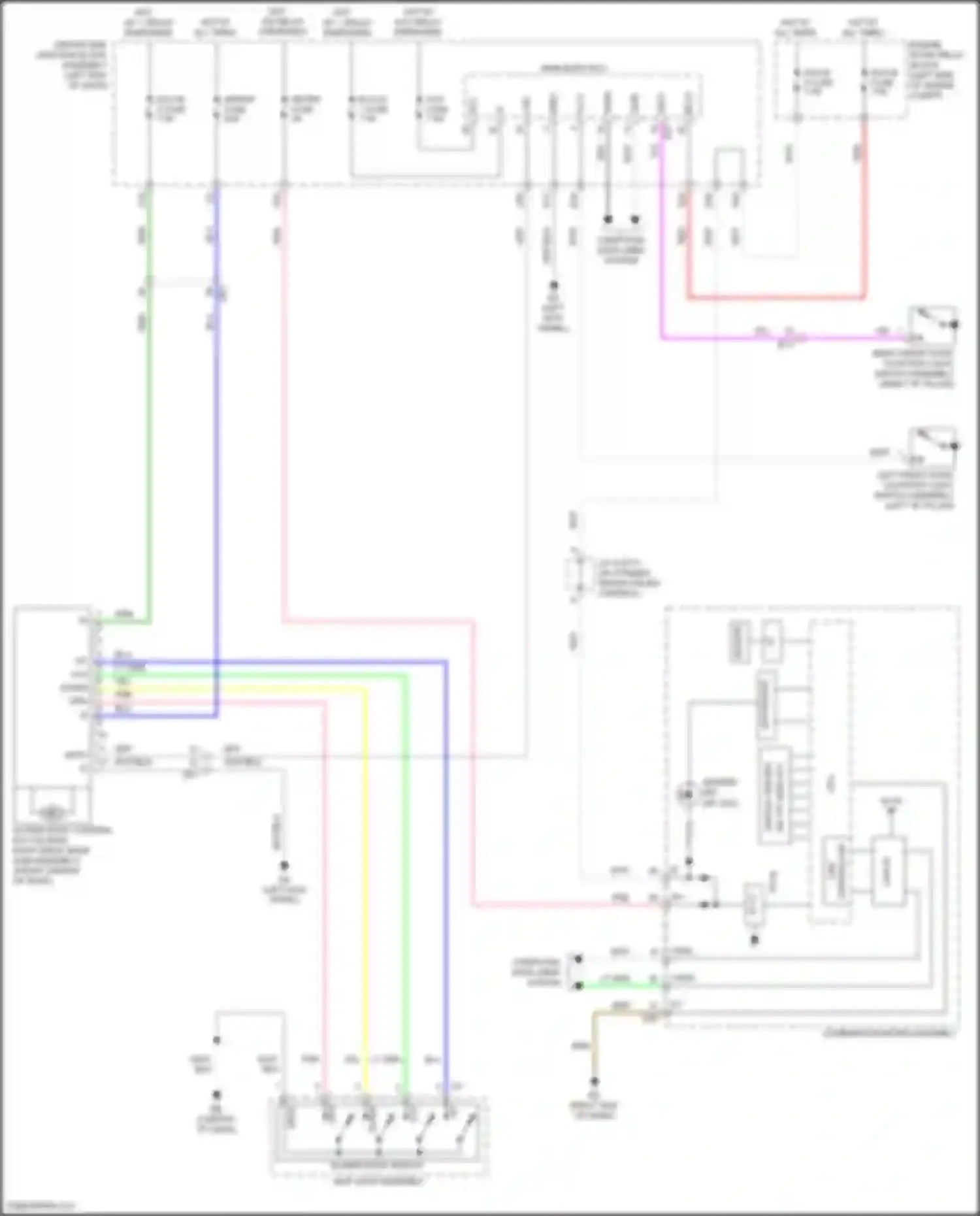 Wiring diagram computer data lines system for Toyota Corolla XI facelift (2015-2019) (58 of 68)