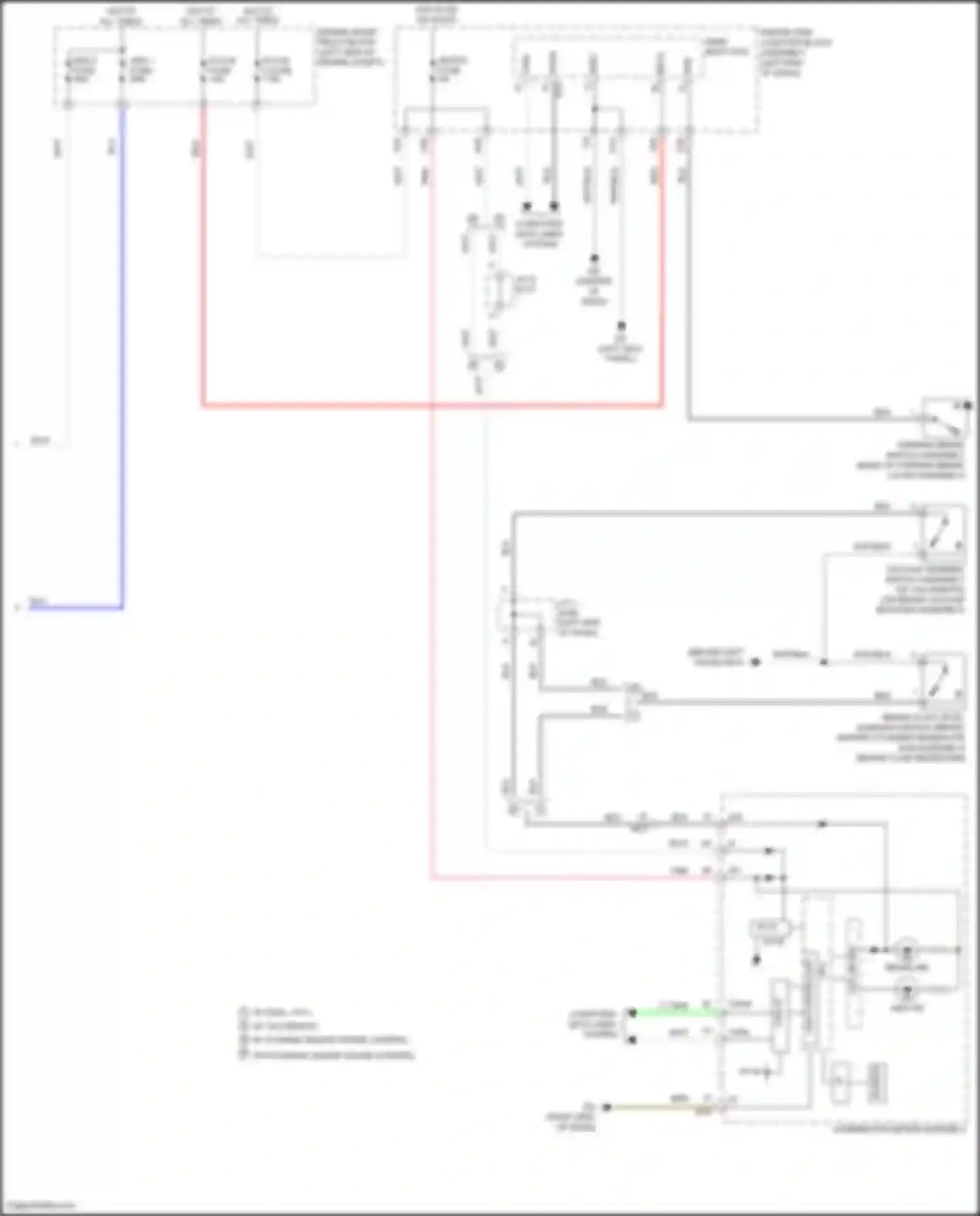 Wiring diagram driver side junction block assembly for Toyota Corolla XI facelift (2015-2019) (42 of 77)