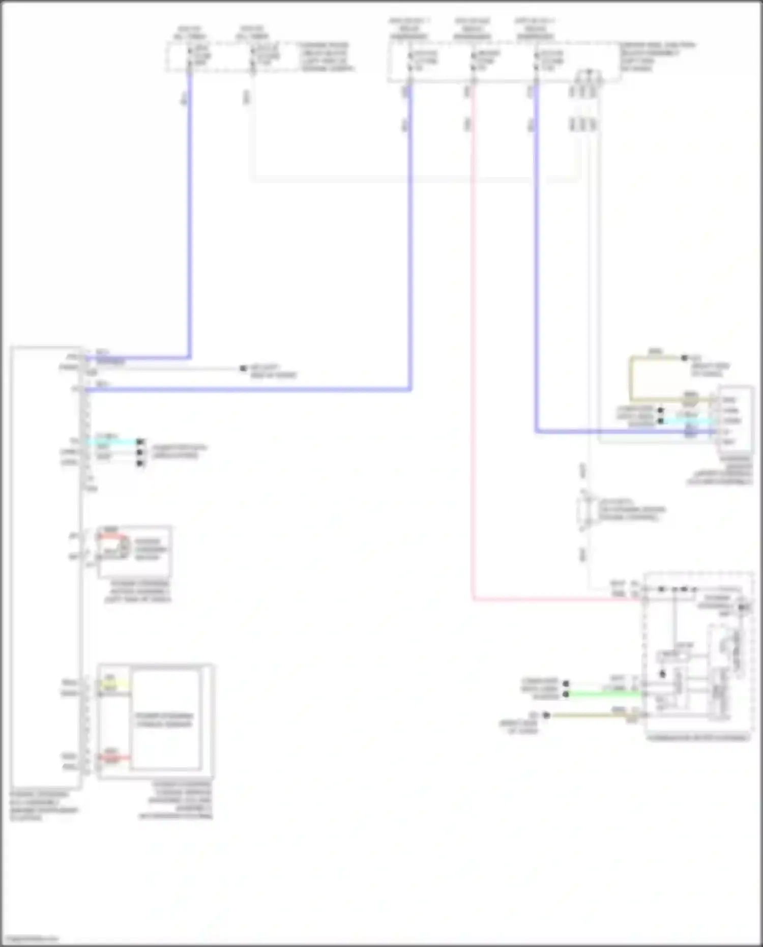 Wiring diagram engine room relay block for Toyota Corolla XI facelift (2015-2019) (52 of 58)