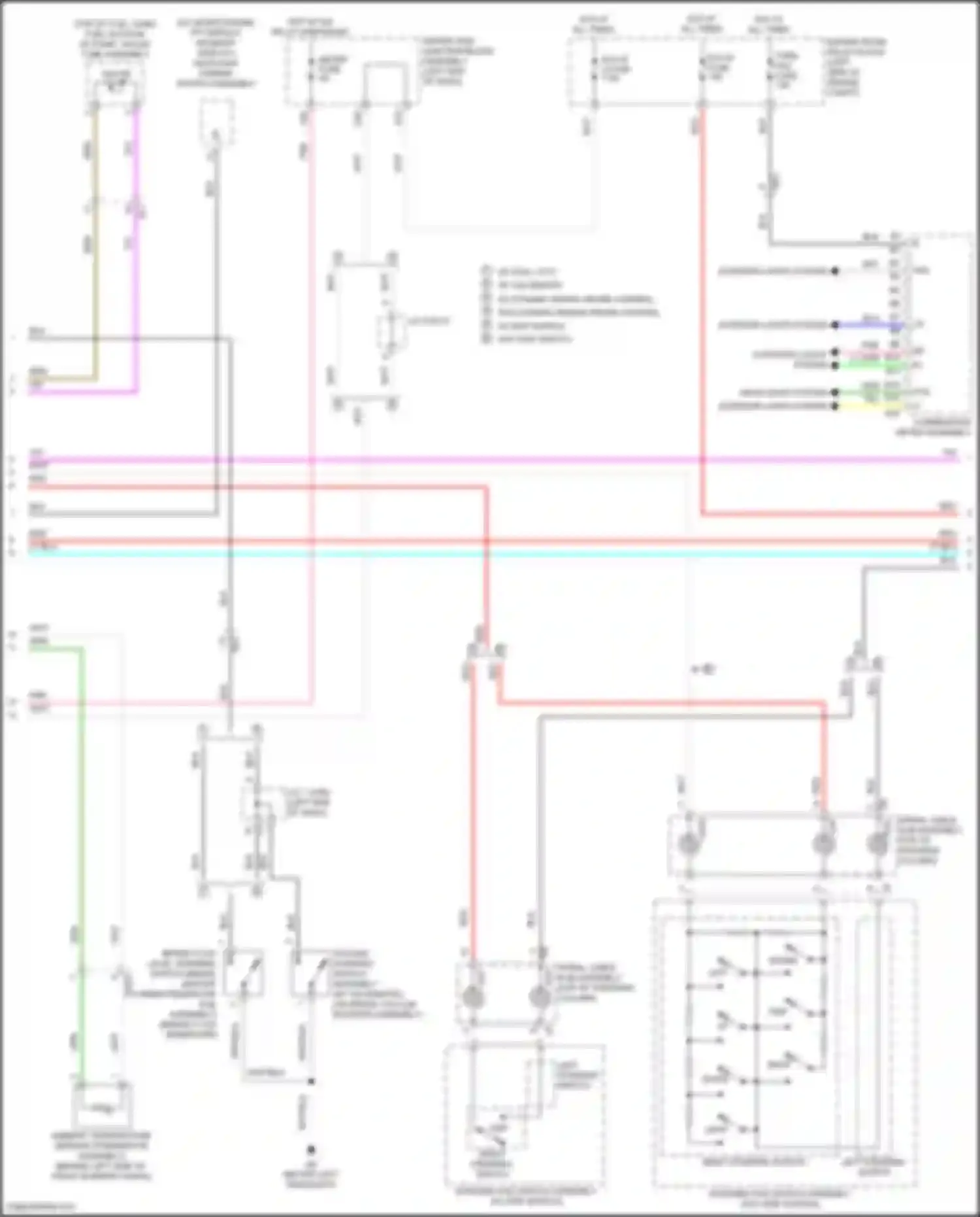 Wiring diagram engine room relay block for Toyota Corolla XI facelift (2015-2019) (37 of 58)