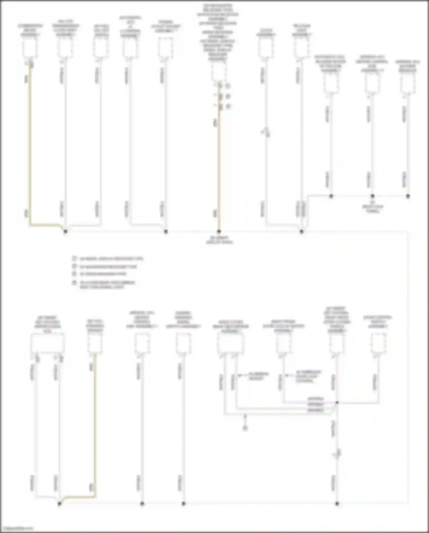 Wiring diagram power outlet socket assembly 1 for Toyota Corolla XI facelift (2015-2019) (1 of 2)