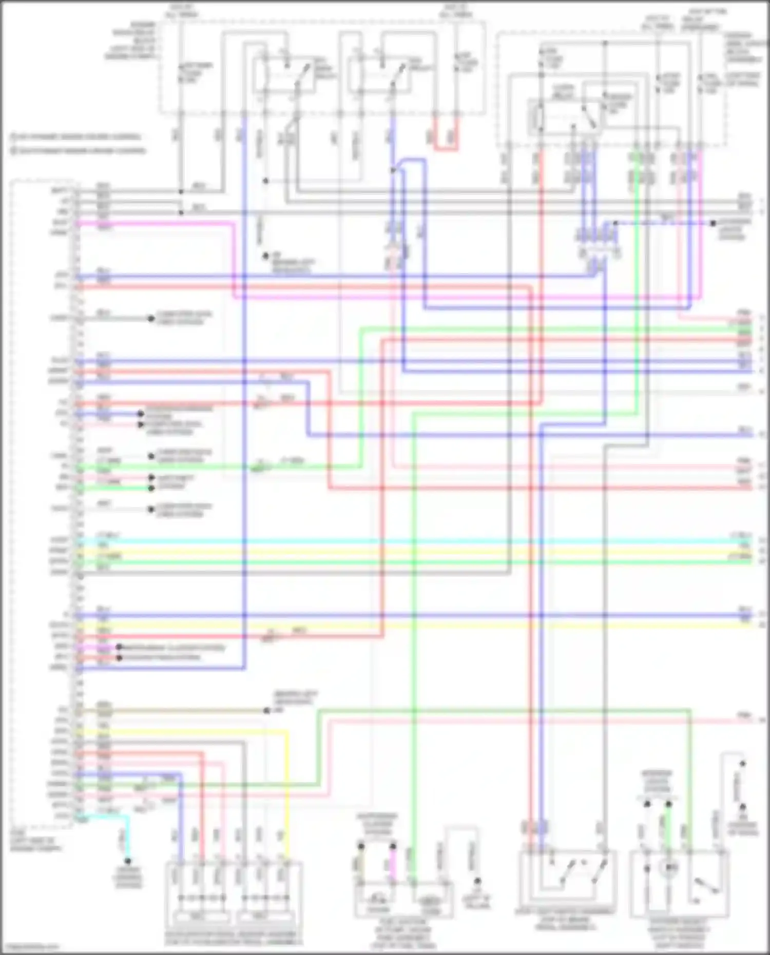Wiring diagram stop light switch assembly for Toyota Corolla XI facelift (2015-2019) (10 of 10)