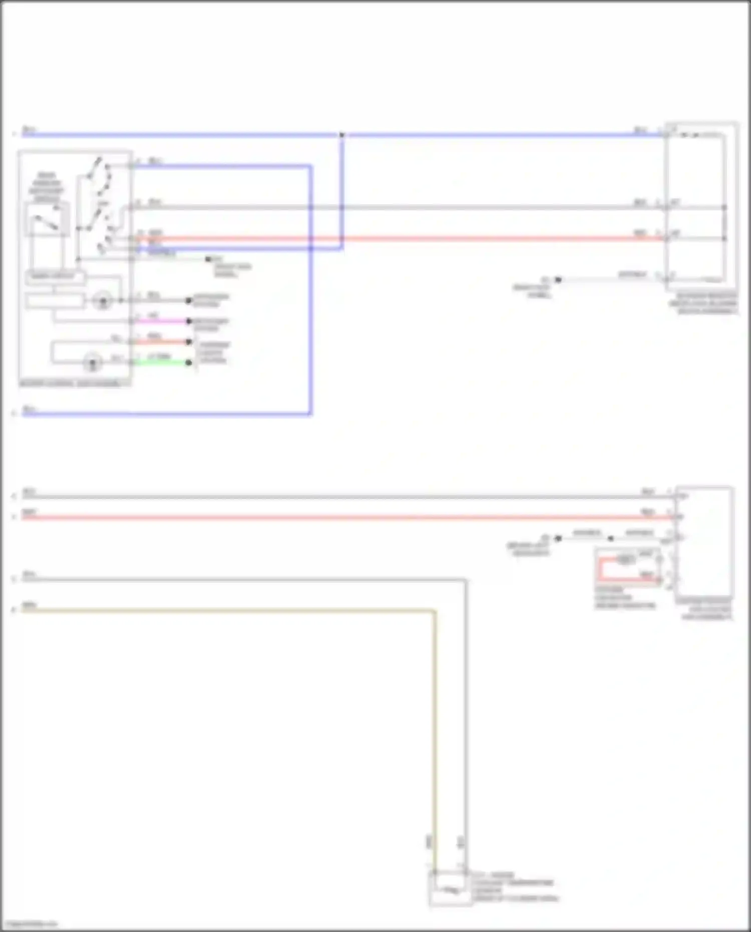 Wiring diagram timer circuit for Toyota Corolla XI facelift (2015-2019) (1 of 2)