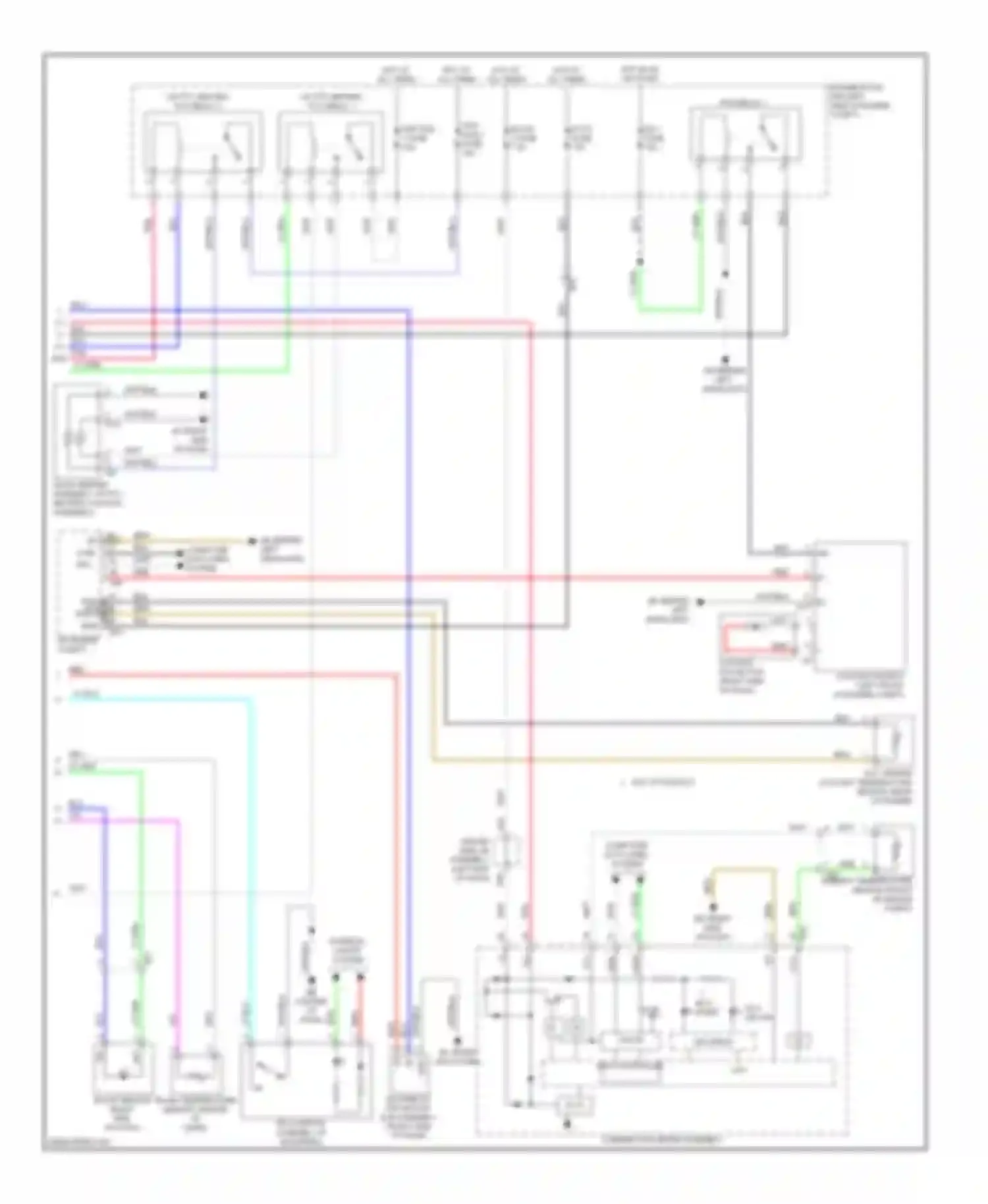 Corolla Toyota XI (2012-2016): Automatic a/c circuit (2 of 2)