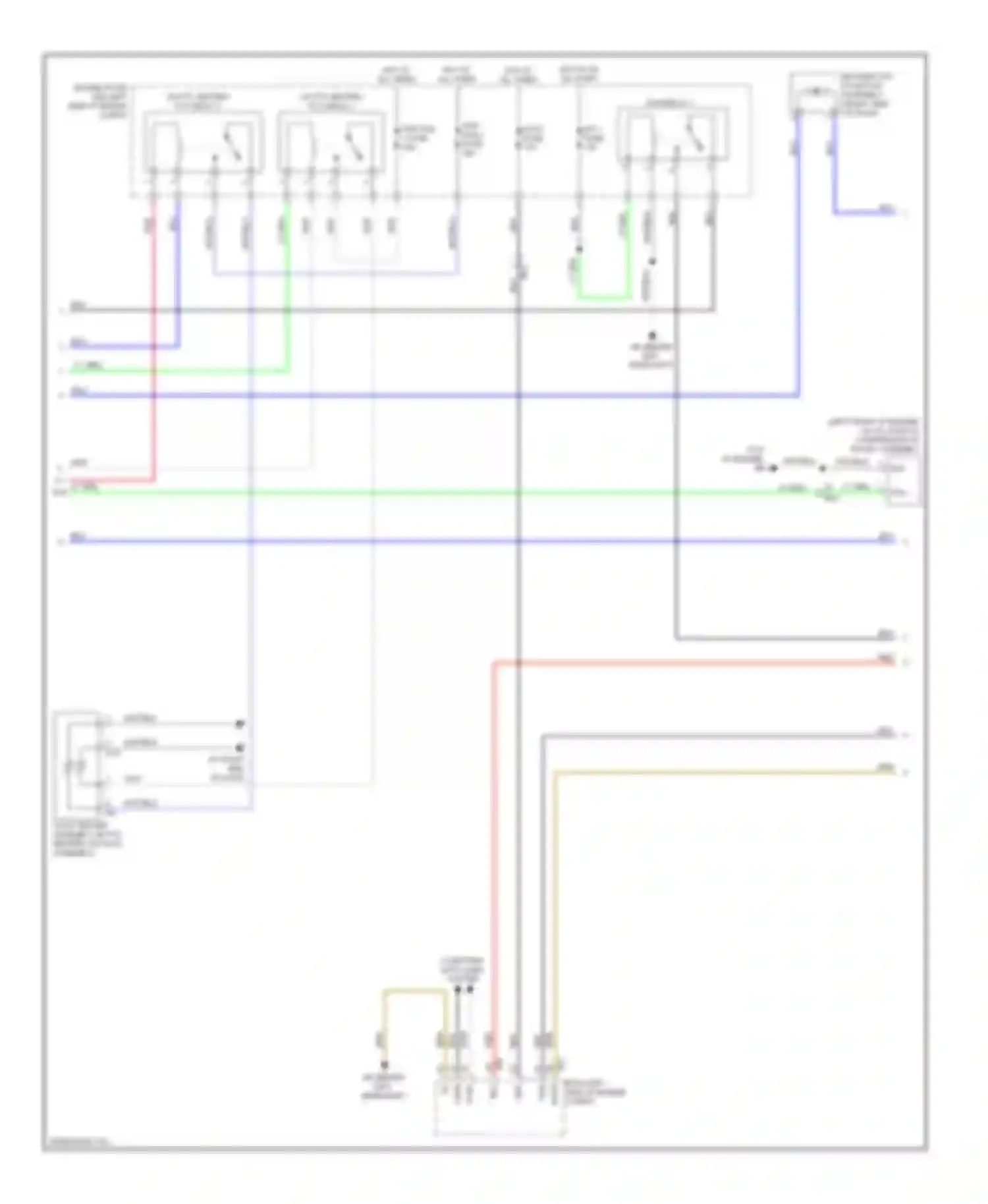 Corolla Toyota XI (2012-2016): Manual a/c circuit (2 of 3)