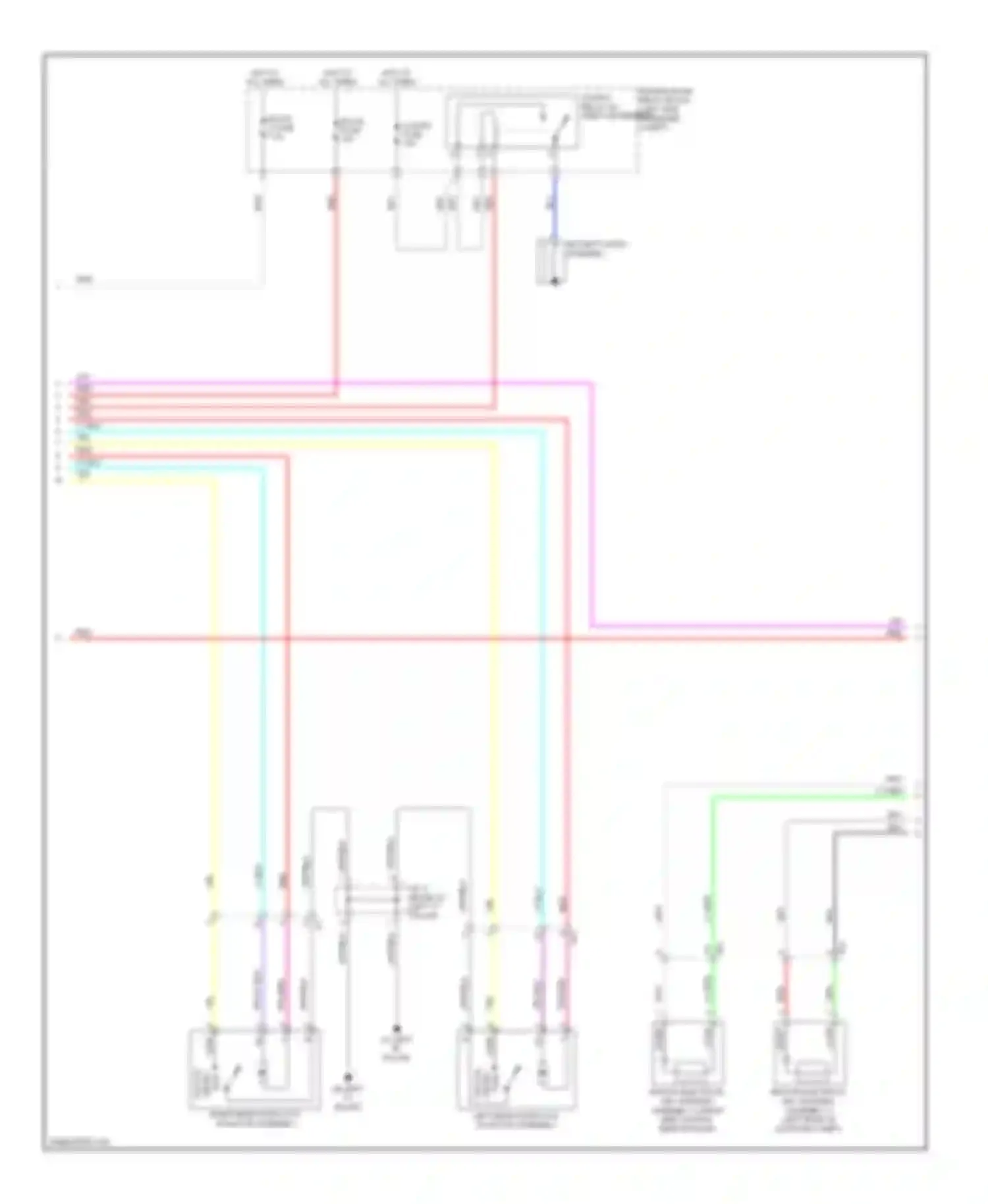 Corolla Toyota XI (2012-2016): Forced entry circuit, with smart key system (3 of 5)
