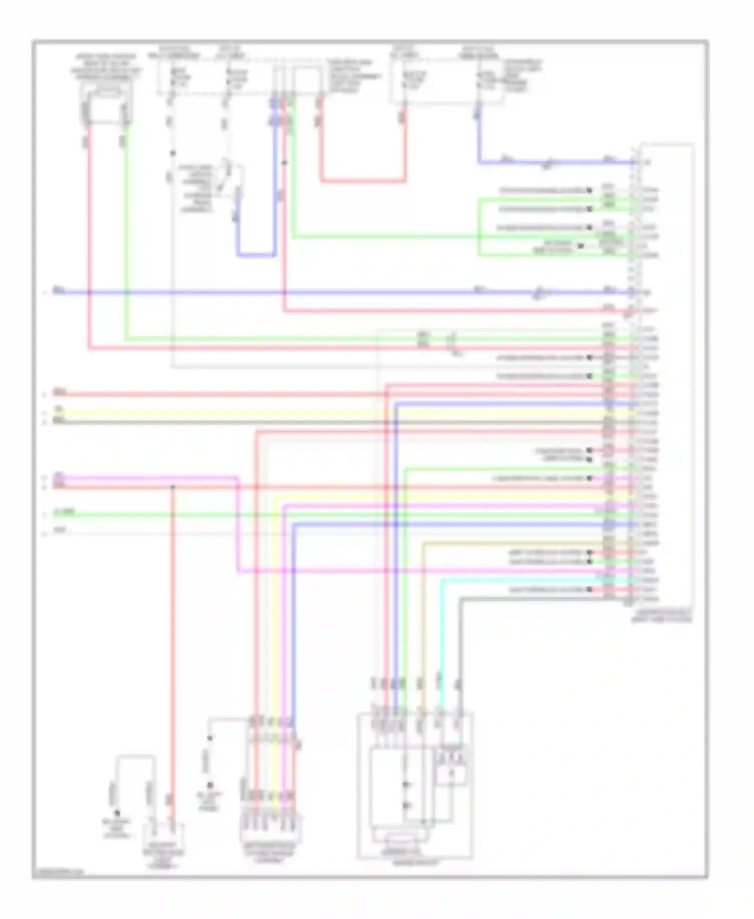 Corolla Toyota XI (2012-2016): Forced entry circuit, with smart key system (5 of 5)