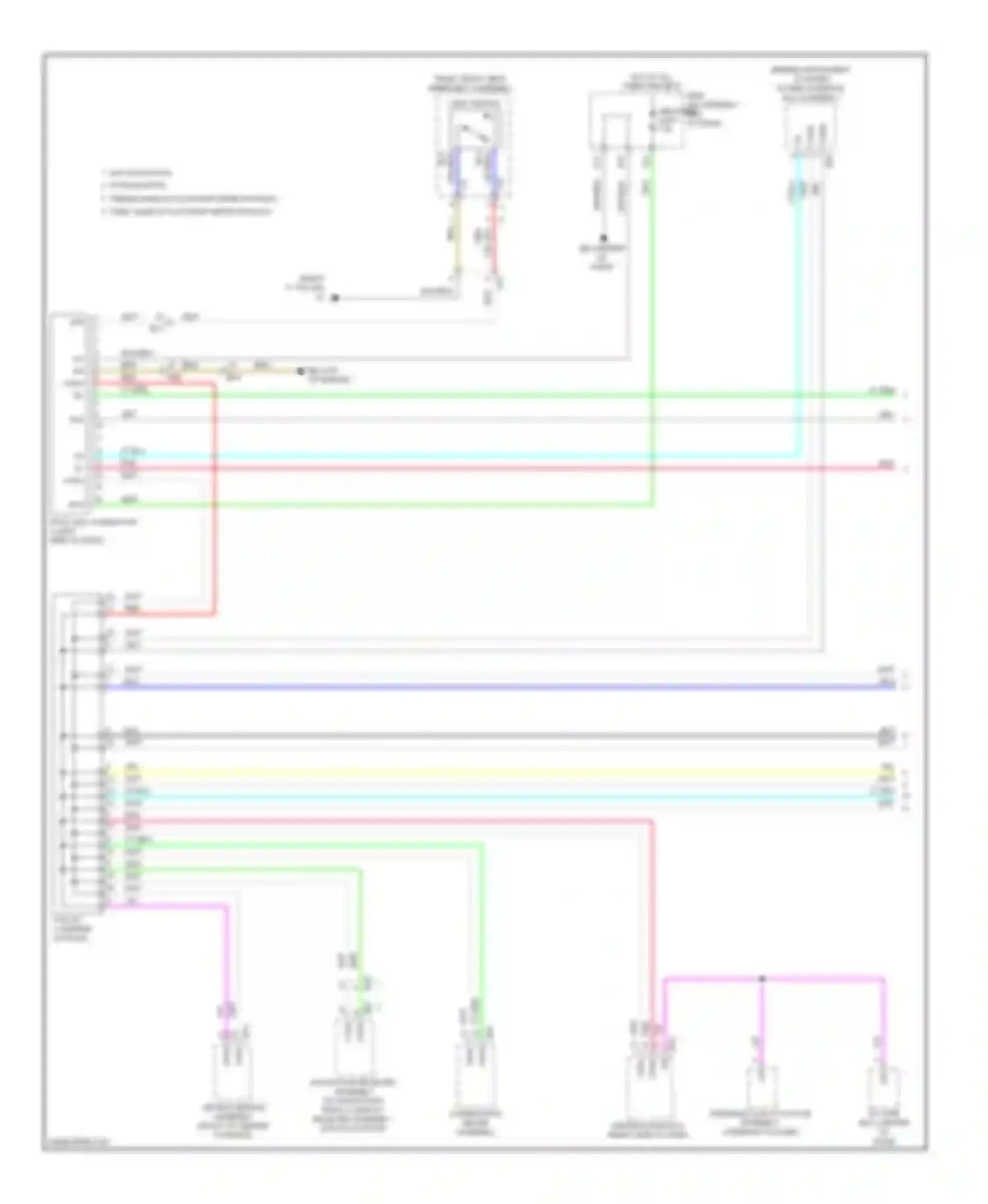 Corolla Toyota XI (2012-2016): Computer data lines circuit (1 of 2)