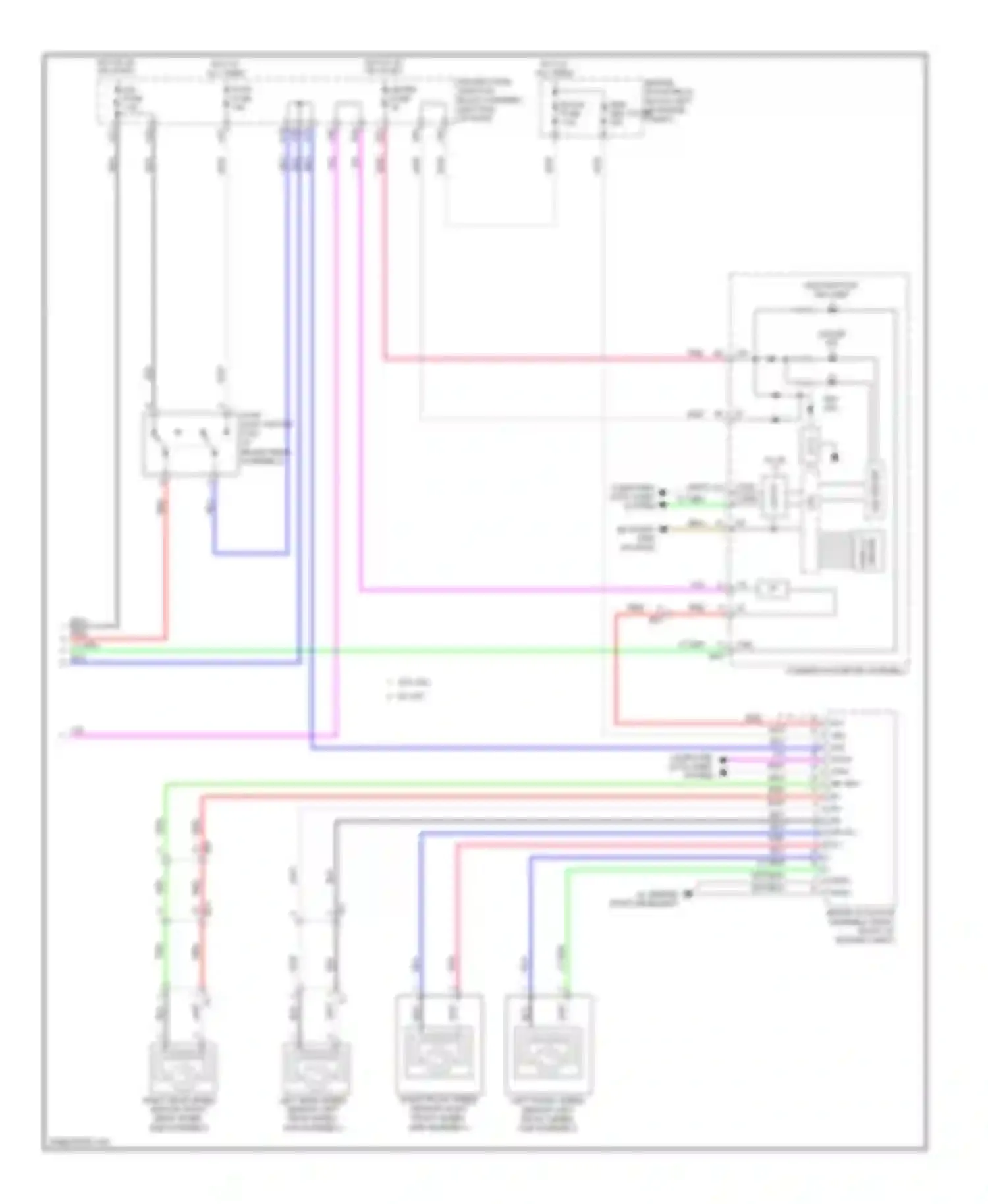 Corolla Toyota XI (2012-2016): Cruise control circuit (2 of 2)