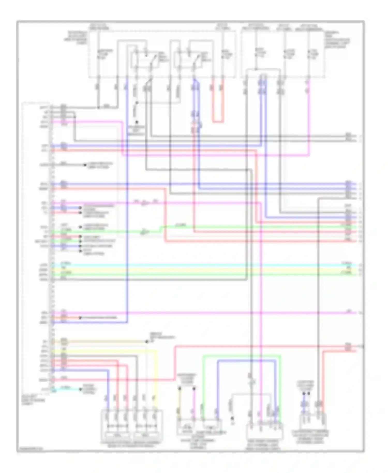 Corolla Toyota XI (2012-2016): Wiring diagram engine performance 1.8l, with valvematic (1 of 6)