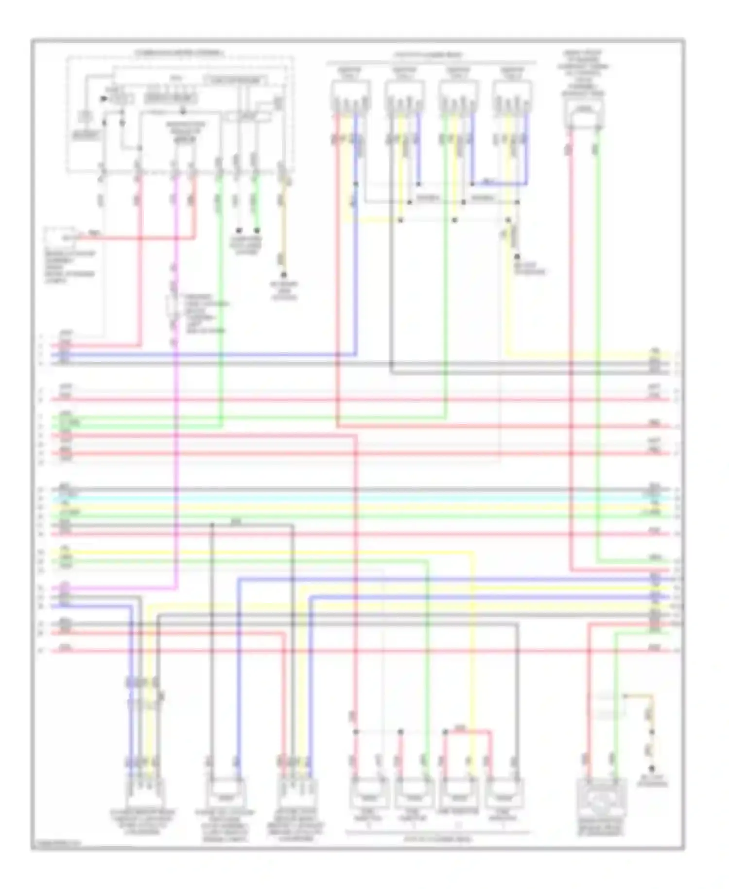 Corolla Toyota XI (2012-2016): Wiring diagram engine performance 1.8l, with valvematic (3 of 6)