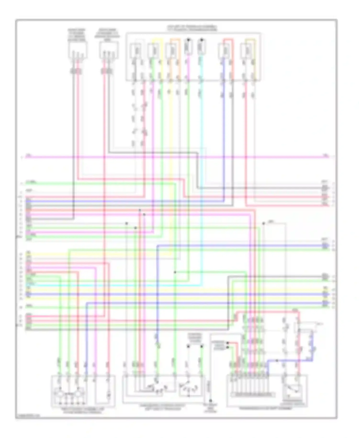 Corolla Toyota XI (2012-2016): Wiring diagram engine performance 1.8l, with valvematic (5 of 6)