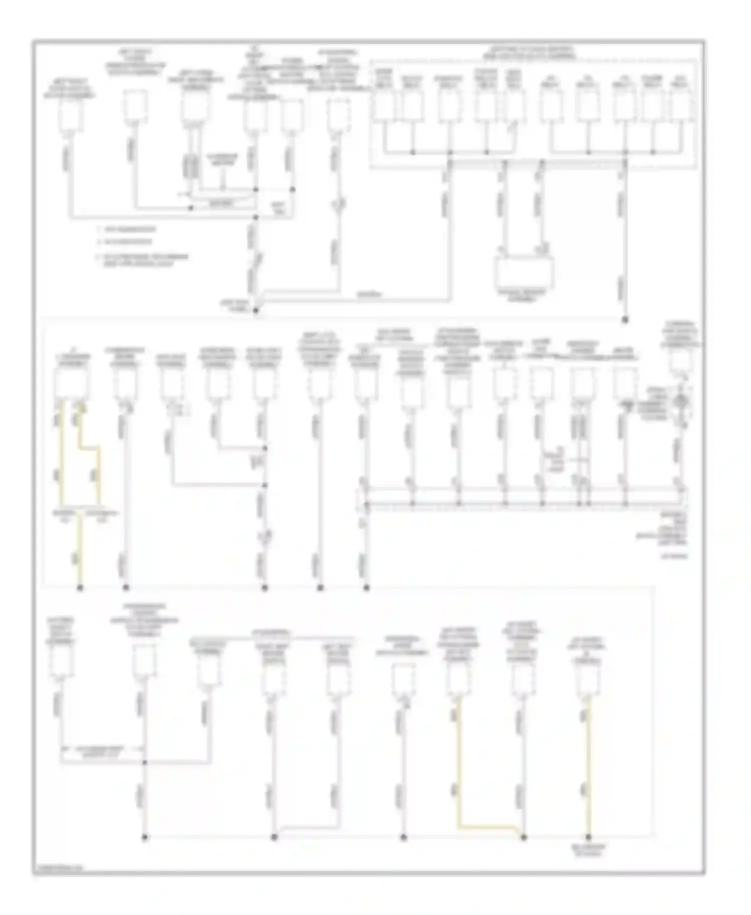 Corolla Toyota XI (2012-2016): Ground distribution circuit (5 of 5)