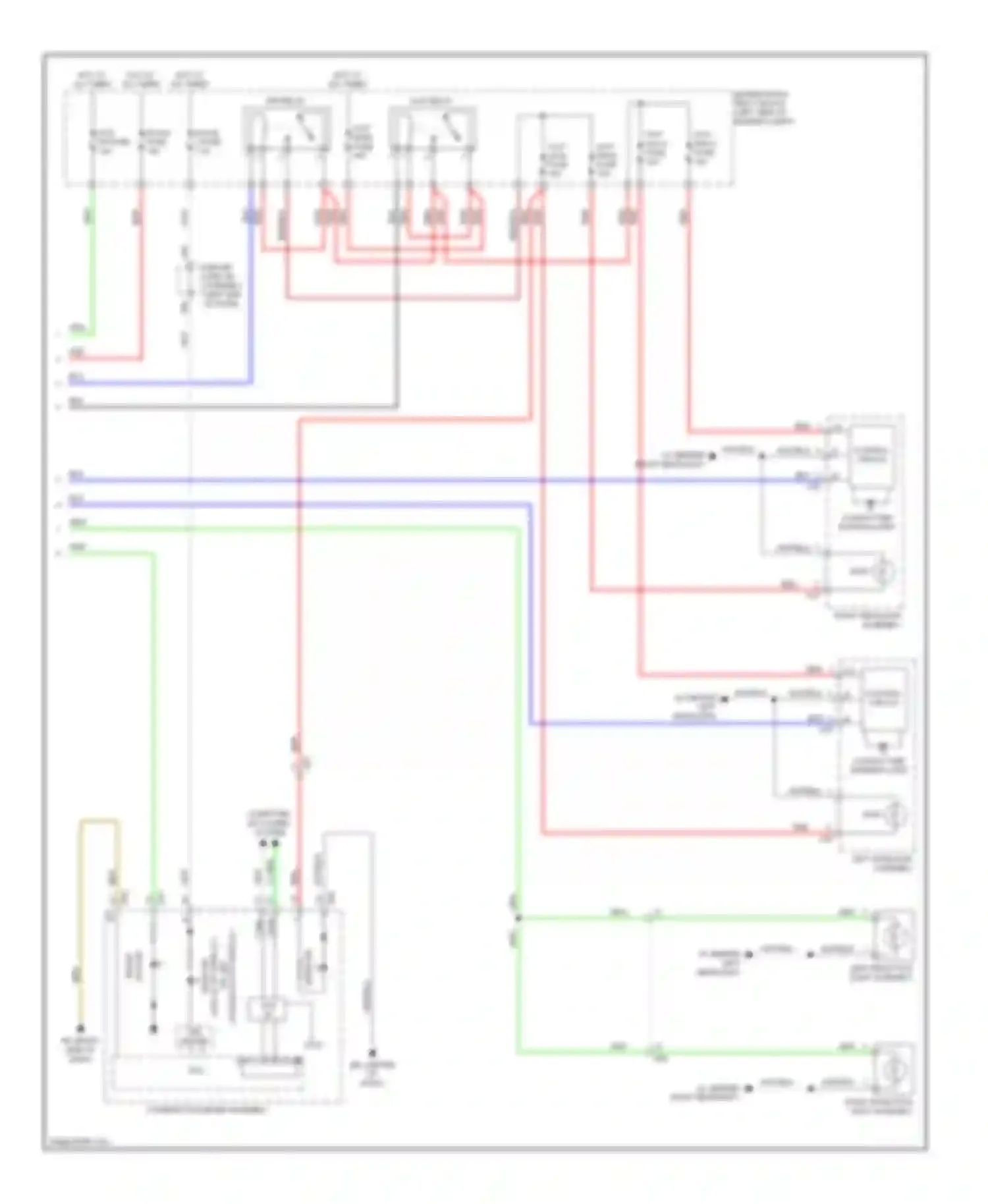 Corolla Toyota XI (2012-2016): Headlights circuit (2 of 2)