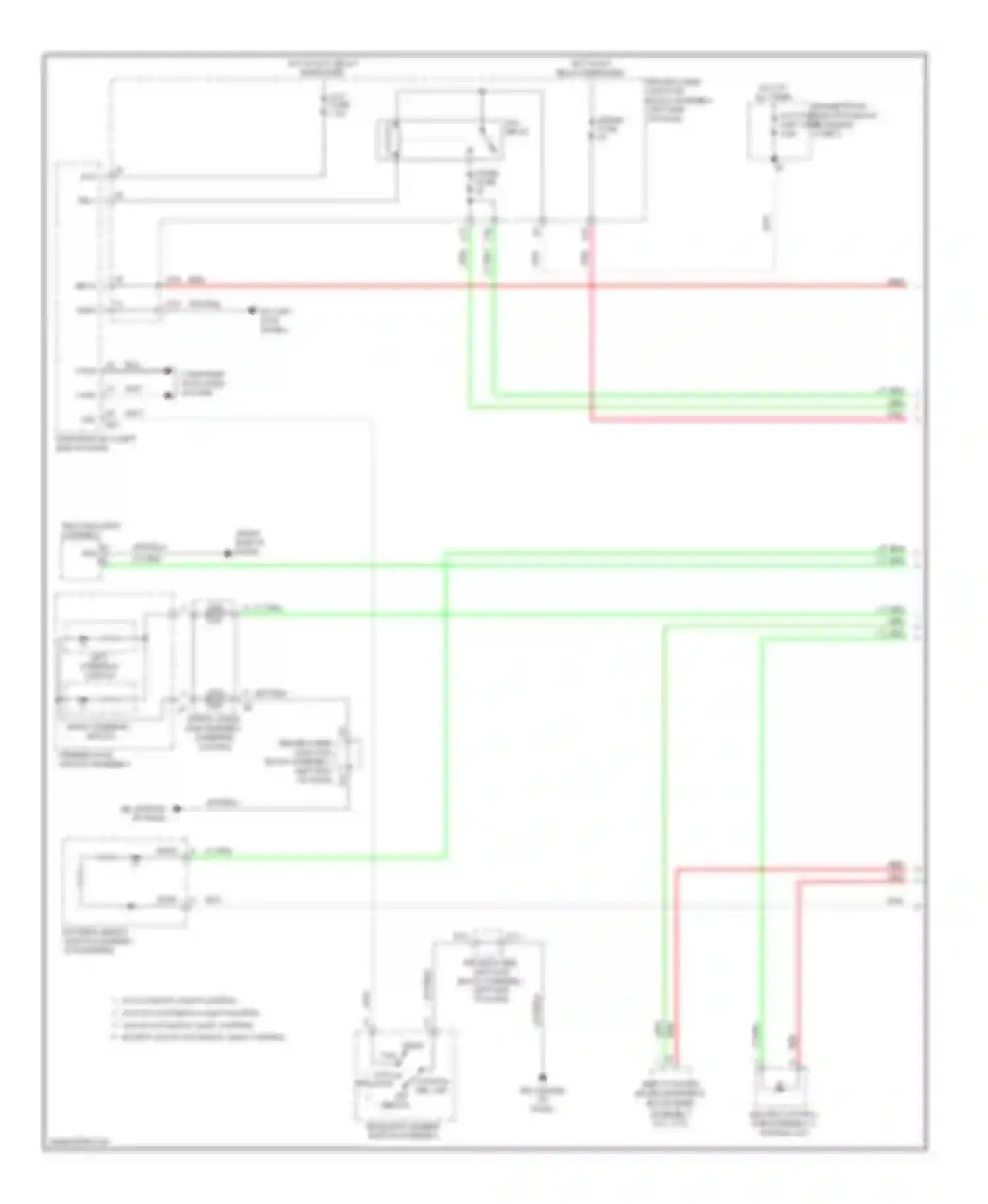 Corolla Toyota XI (2012-2016): Instrument illumination circuit (1 of 3)