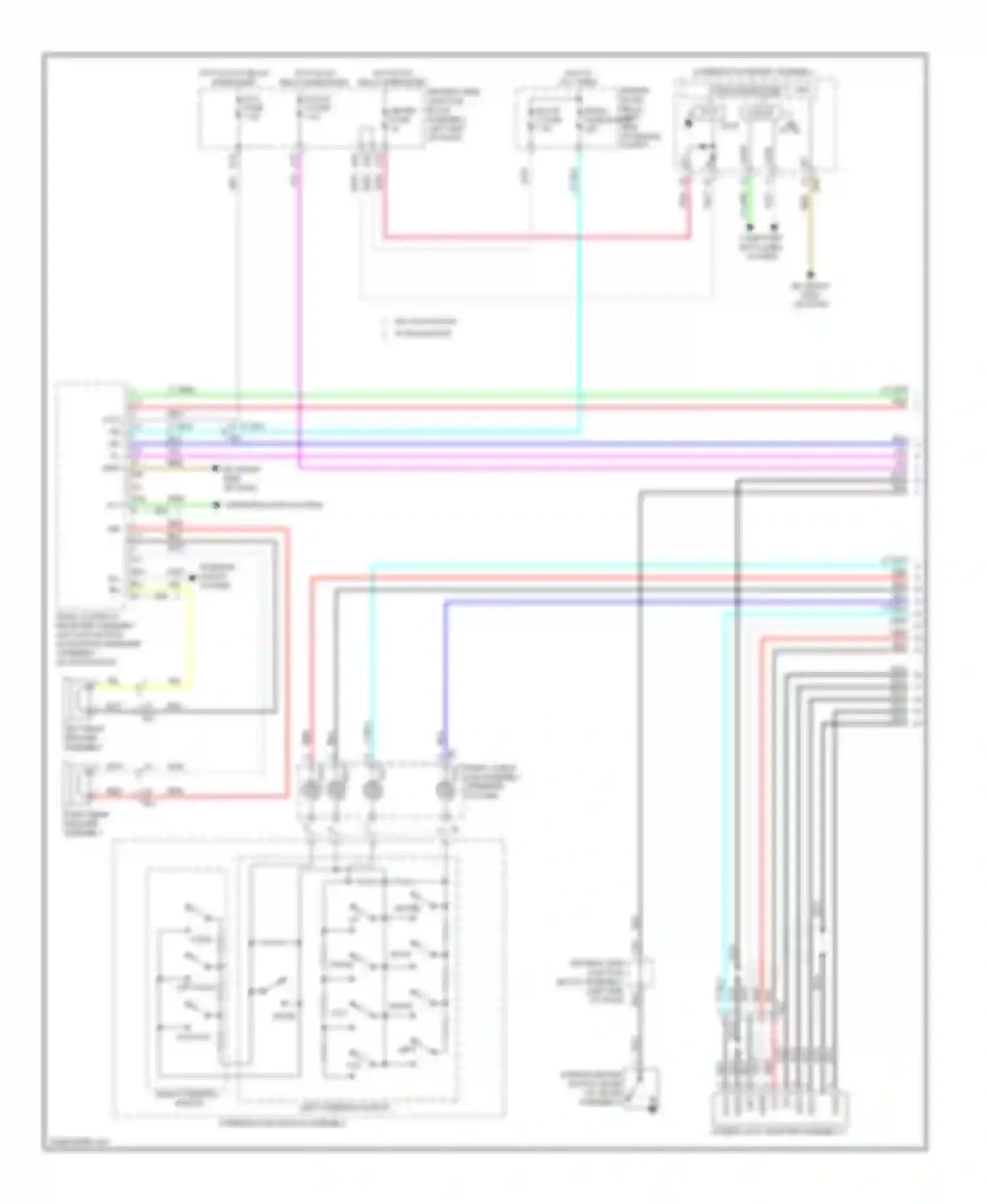 Corolla Toyota XI (2012-2016): Navigation circuit (1 of 3)