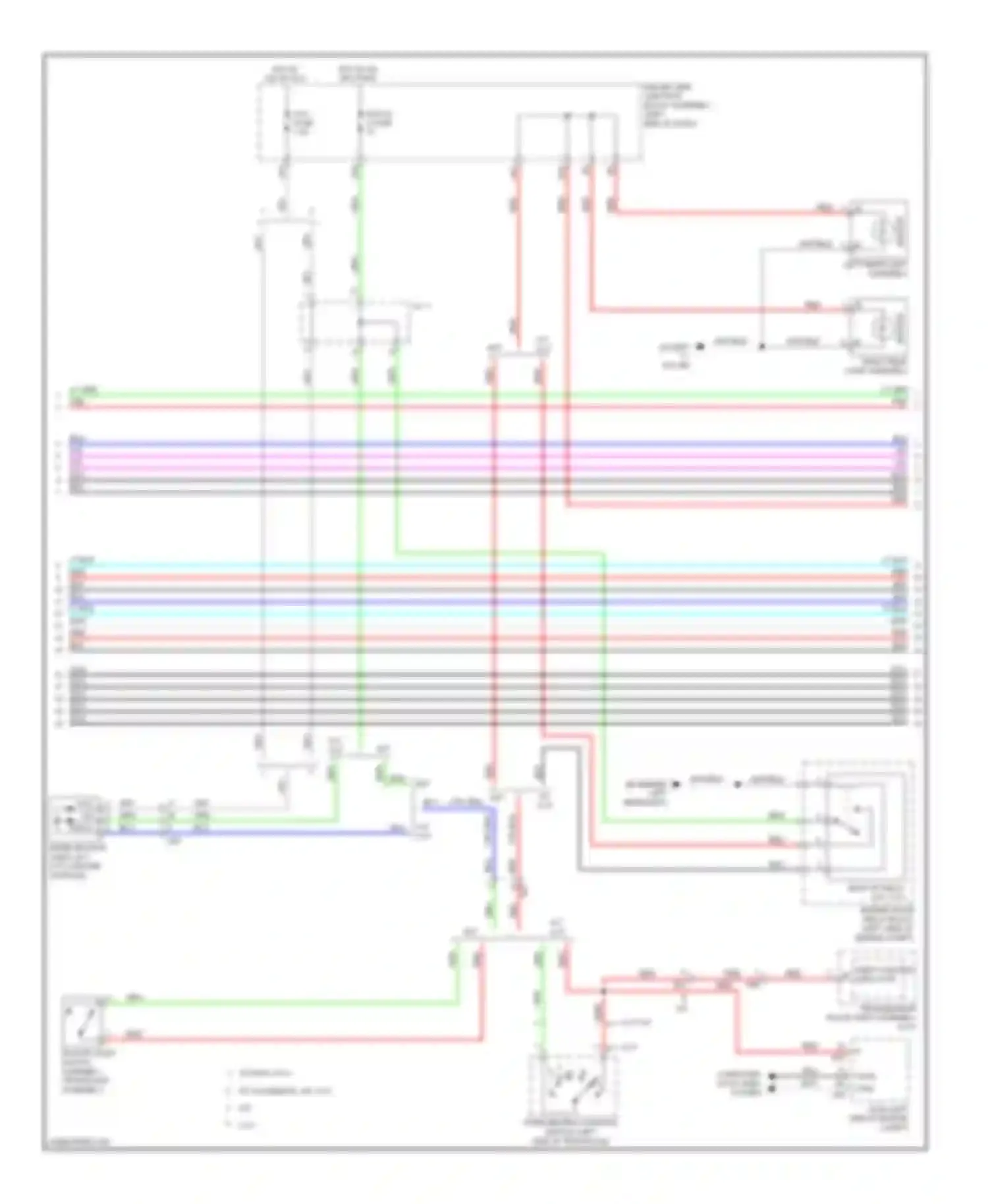 Corolla Toyota XI (2012-2016): Navigation circuit (2 of 3)