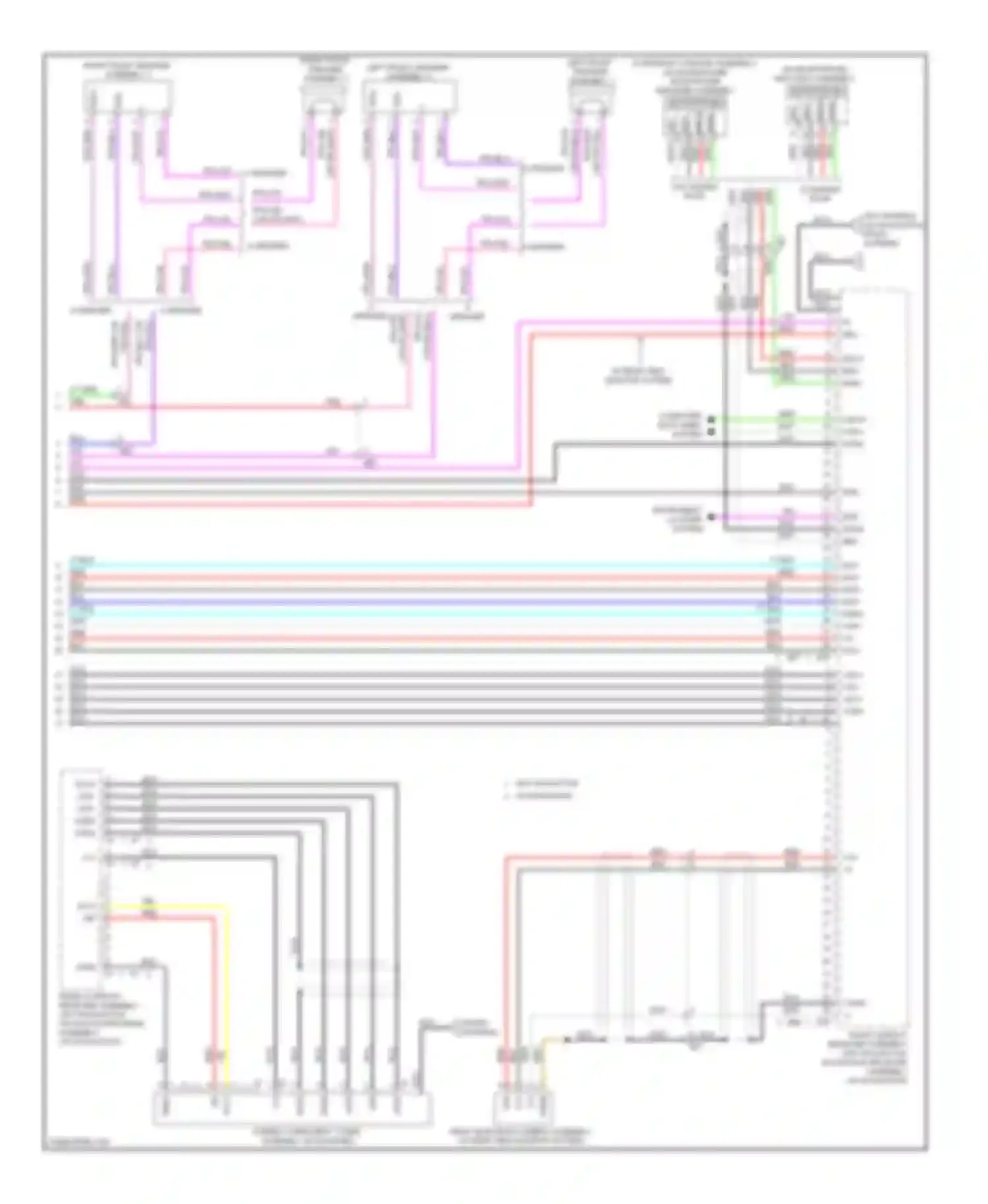 Corolla Toyota XI (2012-2016): Navigation circuit (3 of 3)