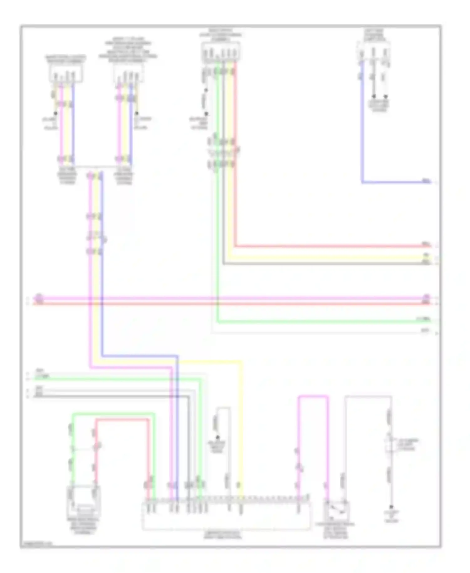 Corolla Toyota XI (2012-2016): Power door locks circuit, with smart key system (4 of 5)