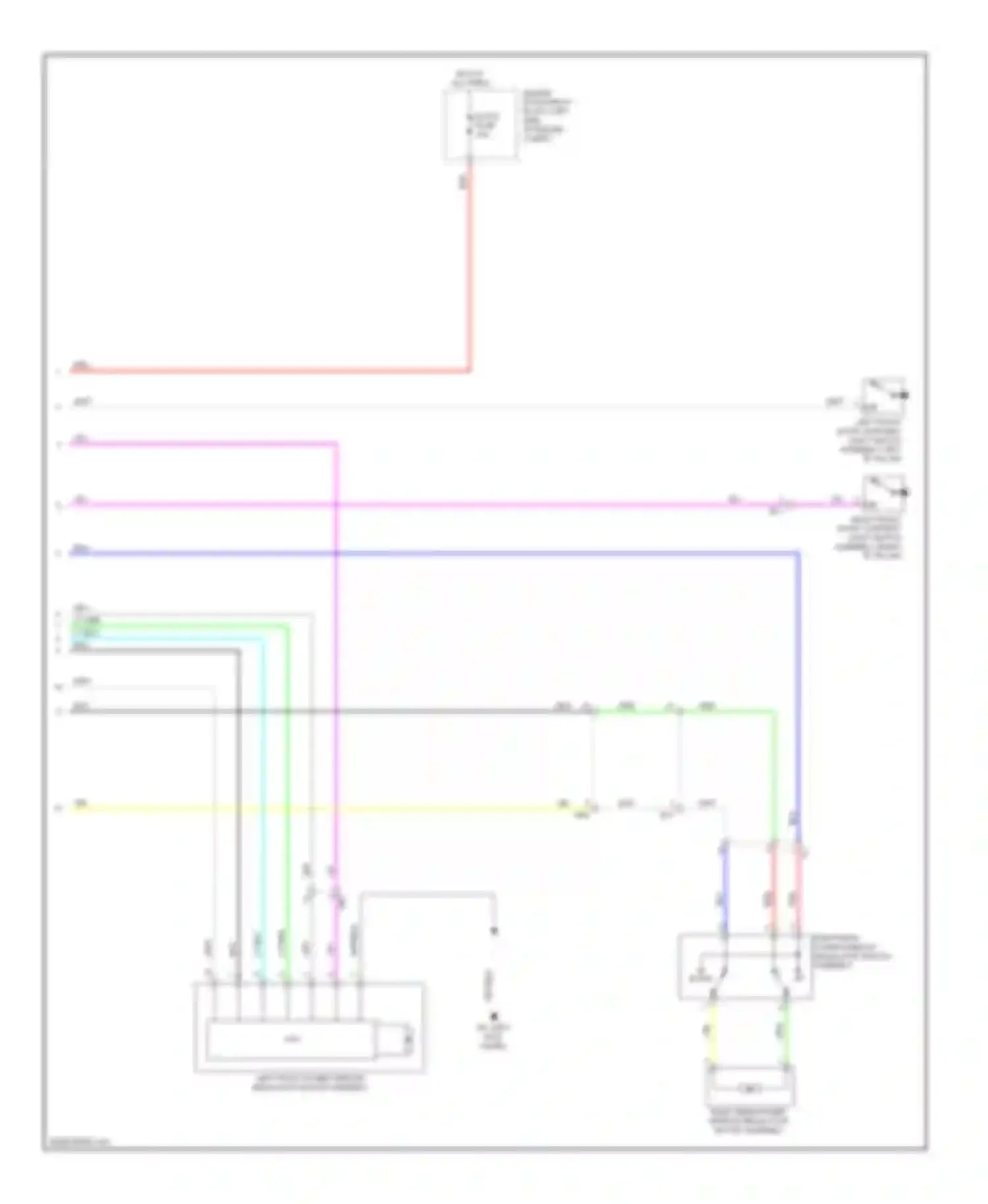 Corolla Toyota XI (2012-2016): Power windows circuit (2 of 2)
