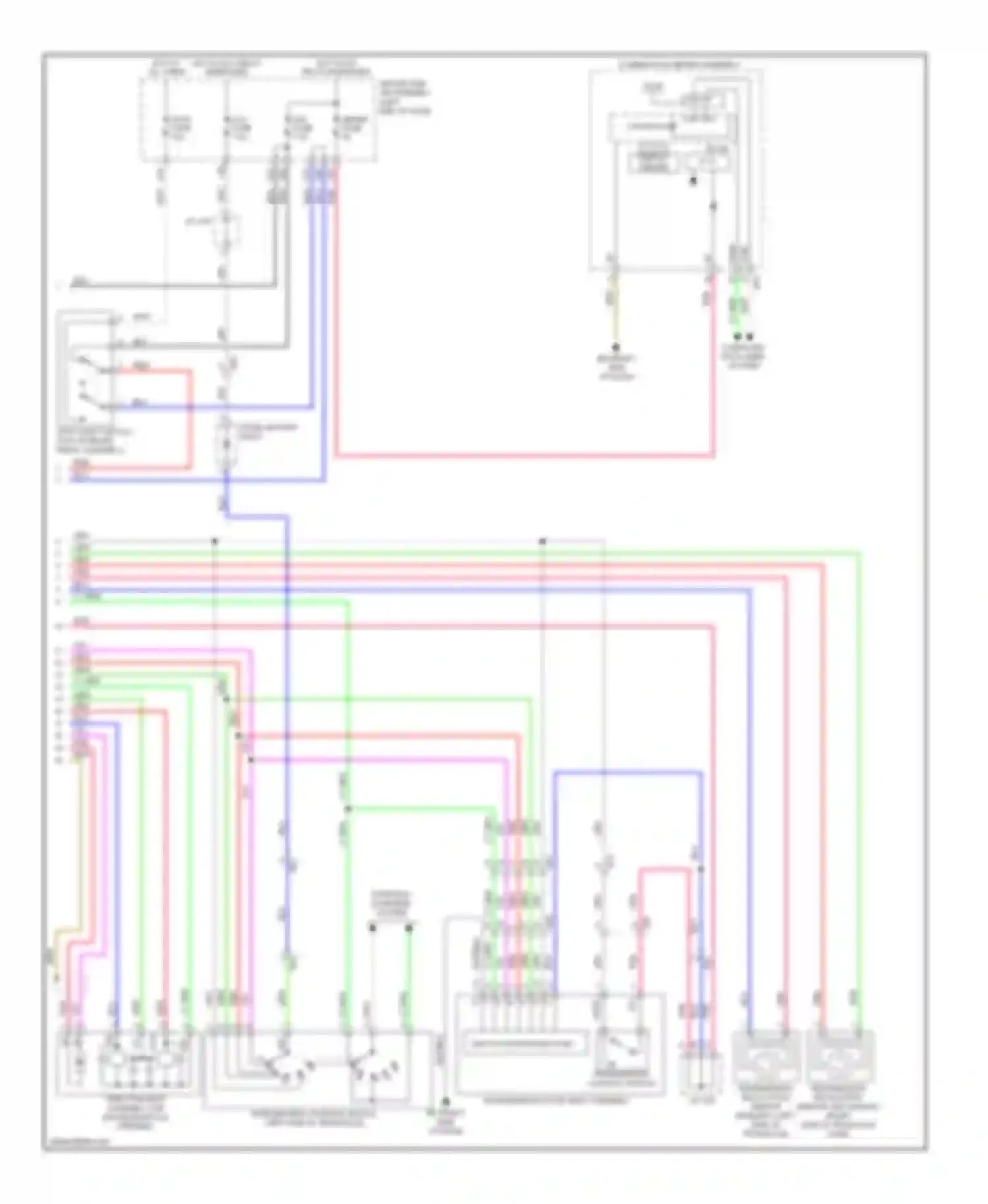 Corolla Toyota XI (2012-2016): Transmission circuit, with valvematic (2 of 2)