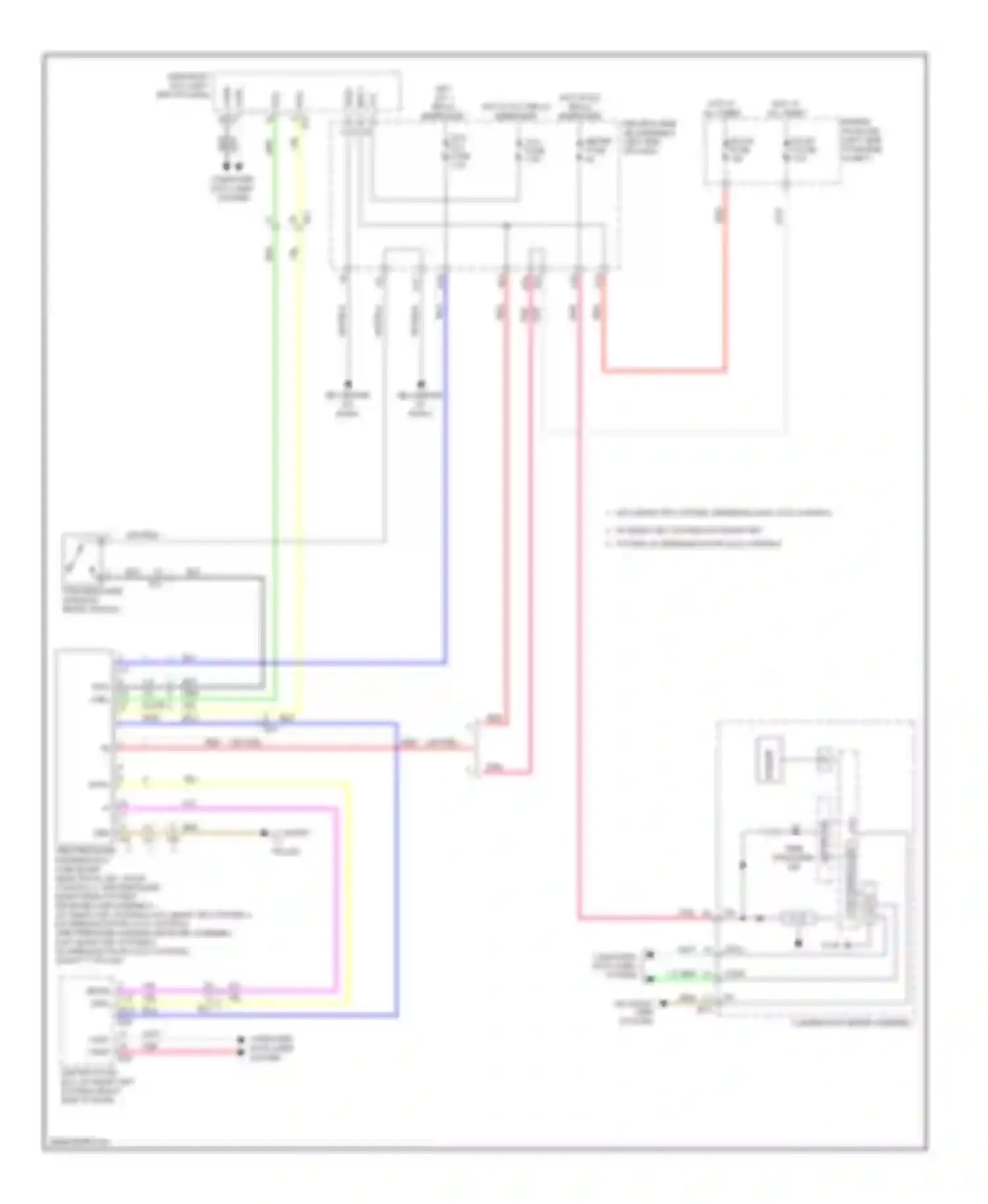 Corolla Toyota XI (2012-2016): Tire pressure monitoring circuit