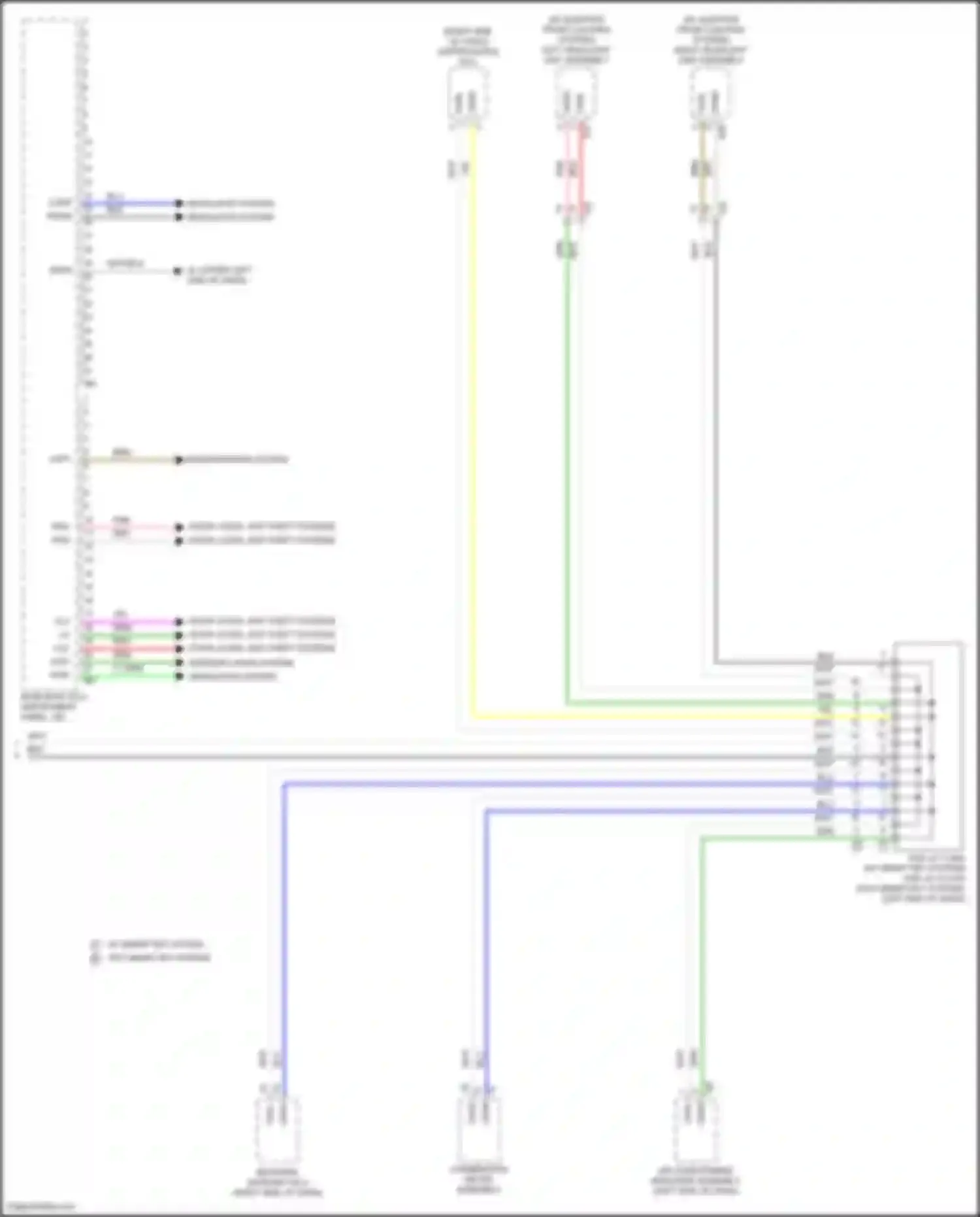 Corolla Toyota XII (2018-2024): Body control modules circuit, sedan (2 of 2)