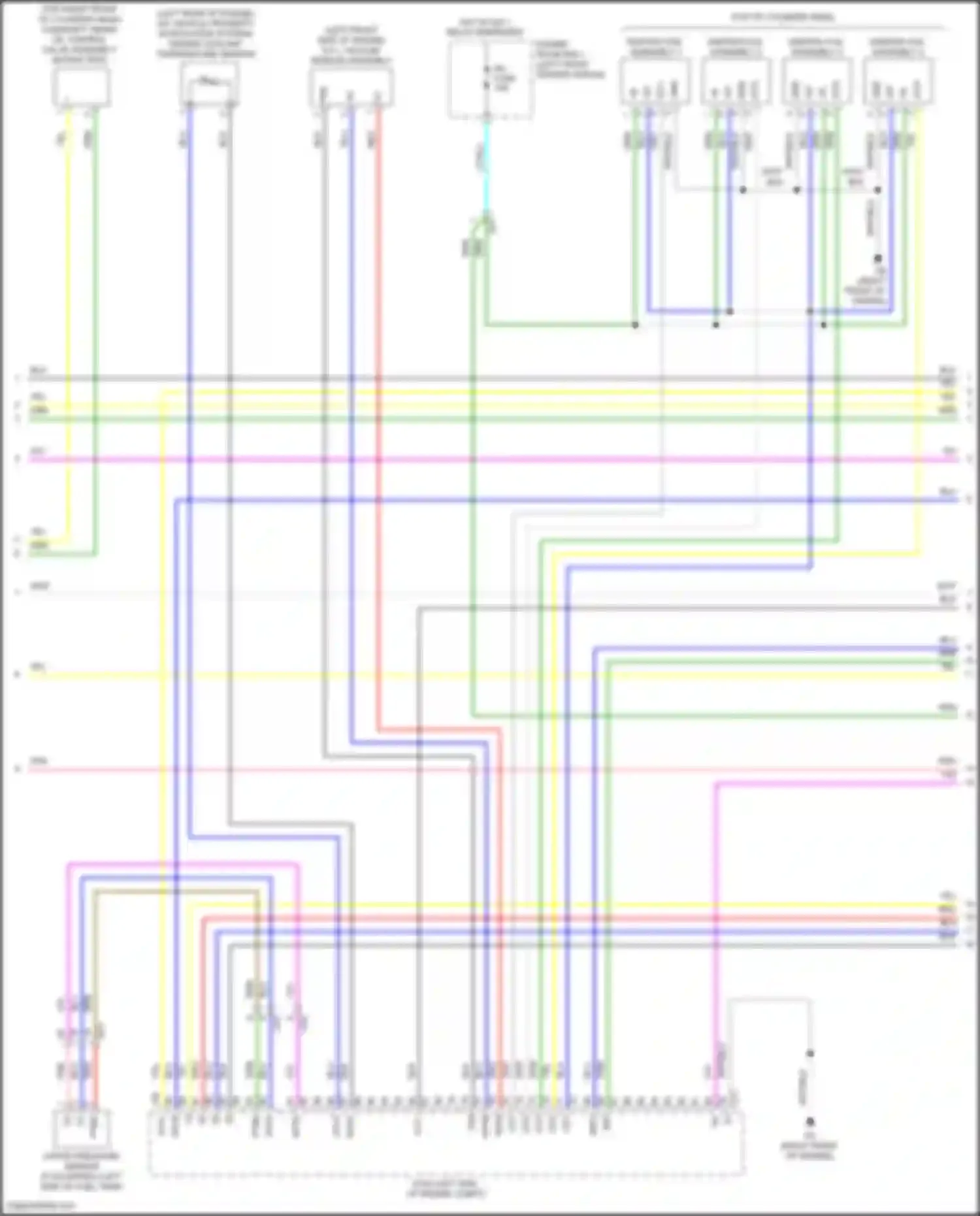 Corolla Toyota XII (2018-2024): Wiring diagram engine performance 1.8l hybrid, engine controls circuit (3 of 5)