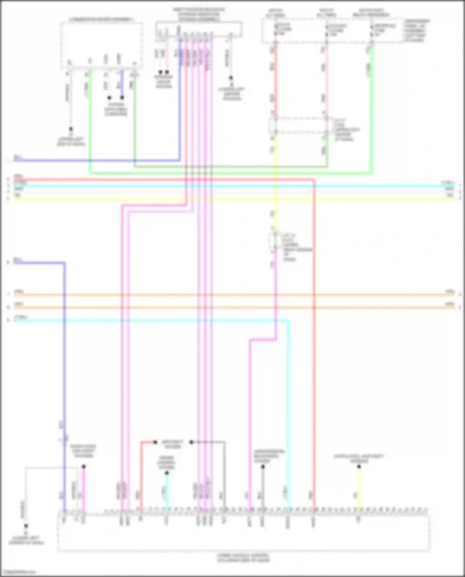 Corolla Toyota XII (2018-2024): Wiring diagram engine performance 1.8l hybrid, hybrid system circuit, nickel metal hydride battery (5 of 6)