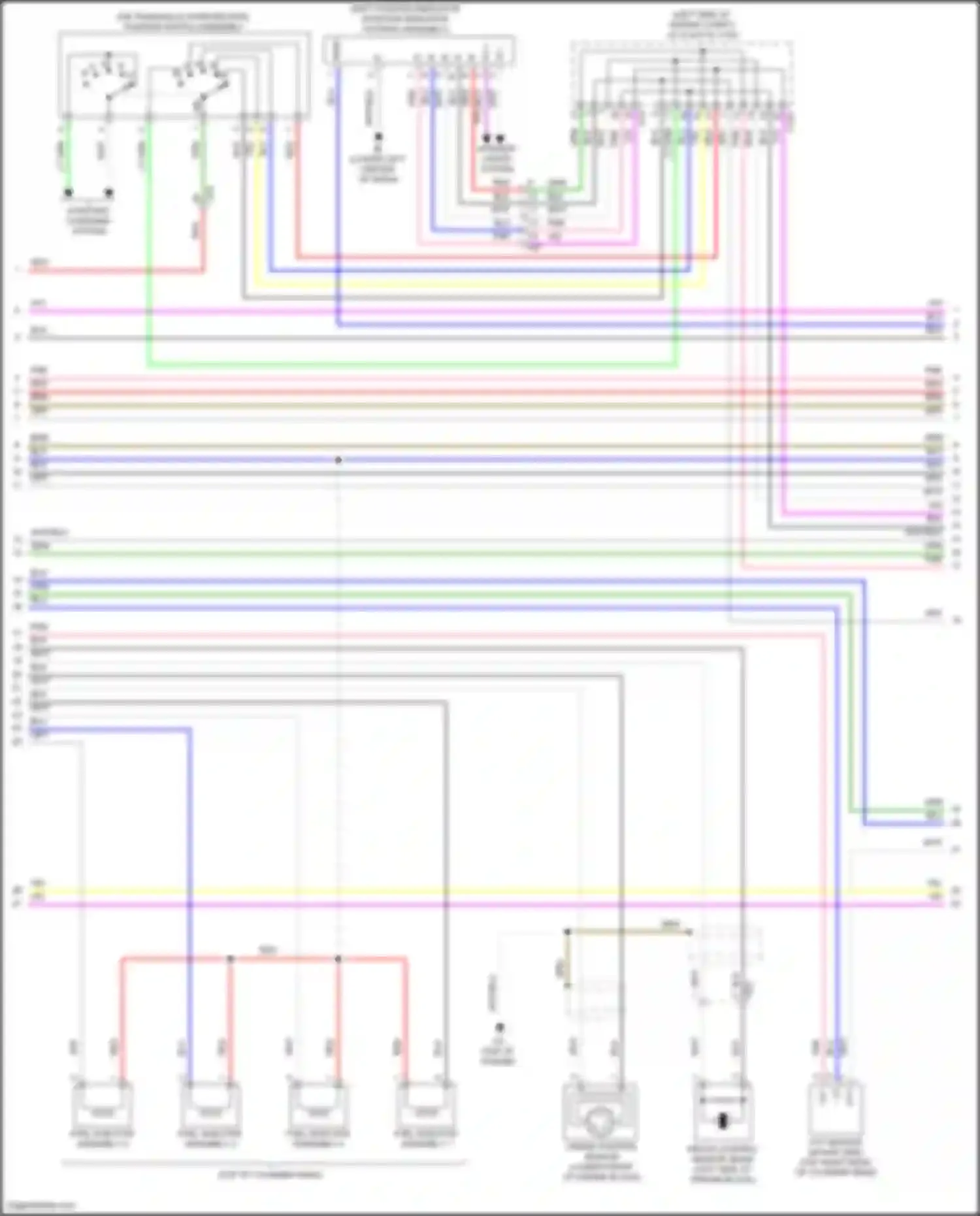 Corolla Toyota XII (2018-2024): Wiring diagram engine performance 1.8l (5 of 6)