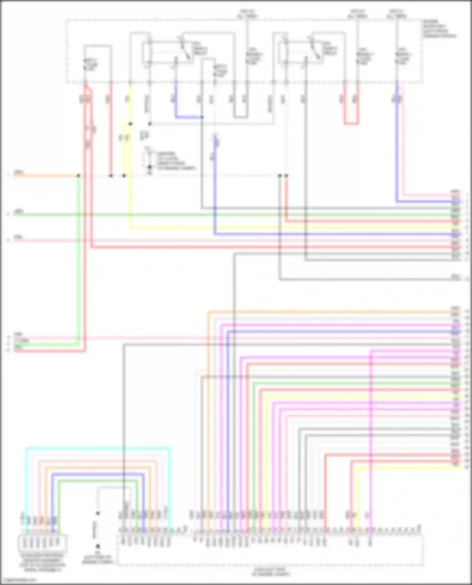 Corolla Toyota XII (2018-2024): Wiring diagram engine performance 2.0l, sedan (2 of 7)