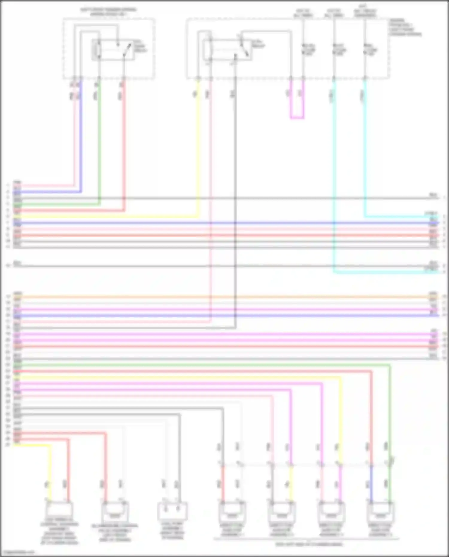 Corolla Toyota XII (2018-2024): Wiring diagram engine performance 2.0l, sedan (3 of 7)