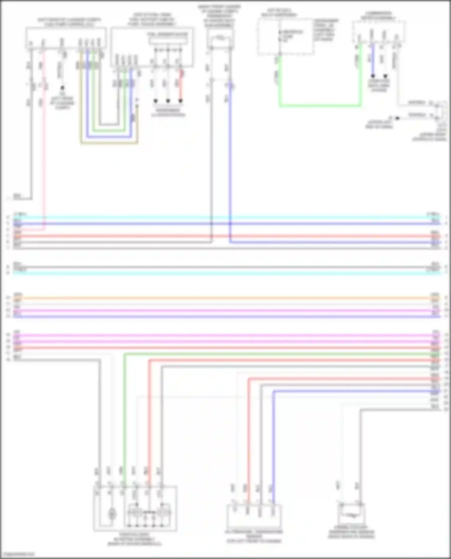 Corolla Toyota XII (2018-2024): Wiring diagram engine performance 2.0l, sedan (4 of 7)
