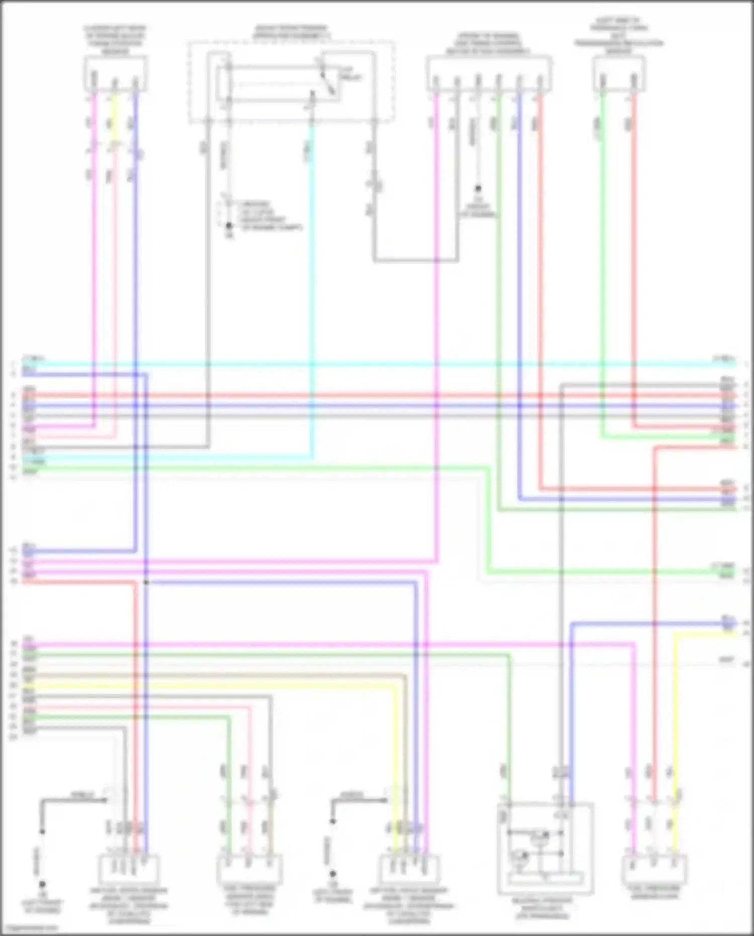 Corolla Toyota XII (2018-2024): Wiring diagram engine performance 2.0l, sedan (6 of 7)