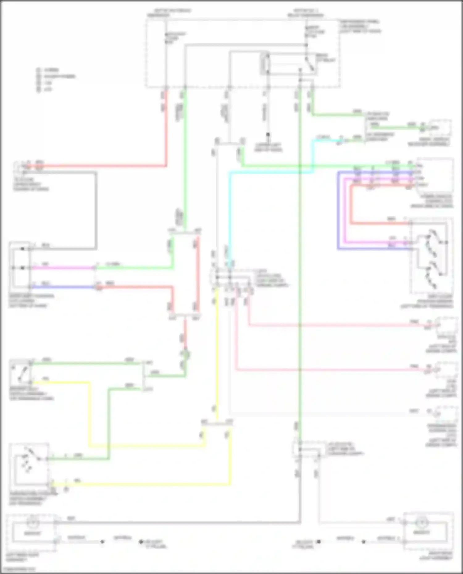 Corolla Toyota XII (2018-2024): Backup lamps circuit, sedan