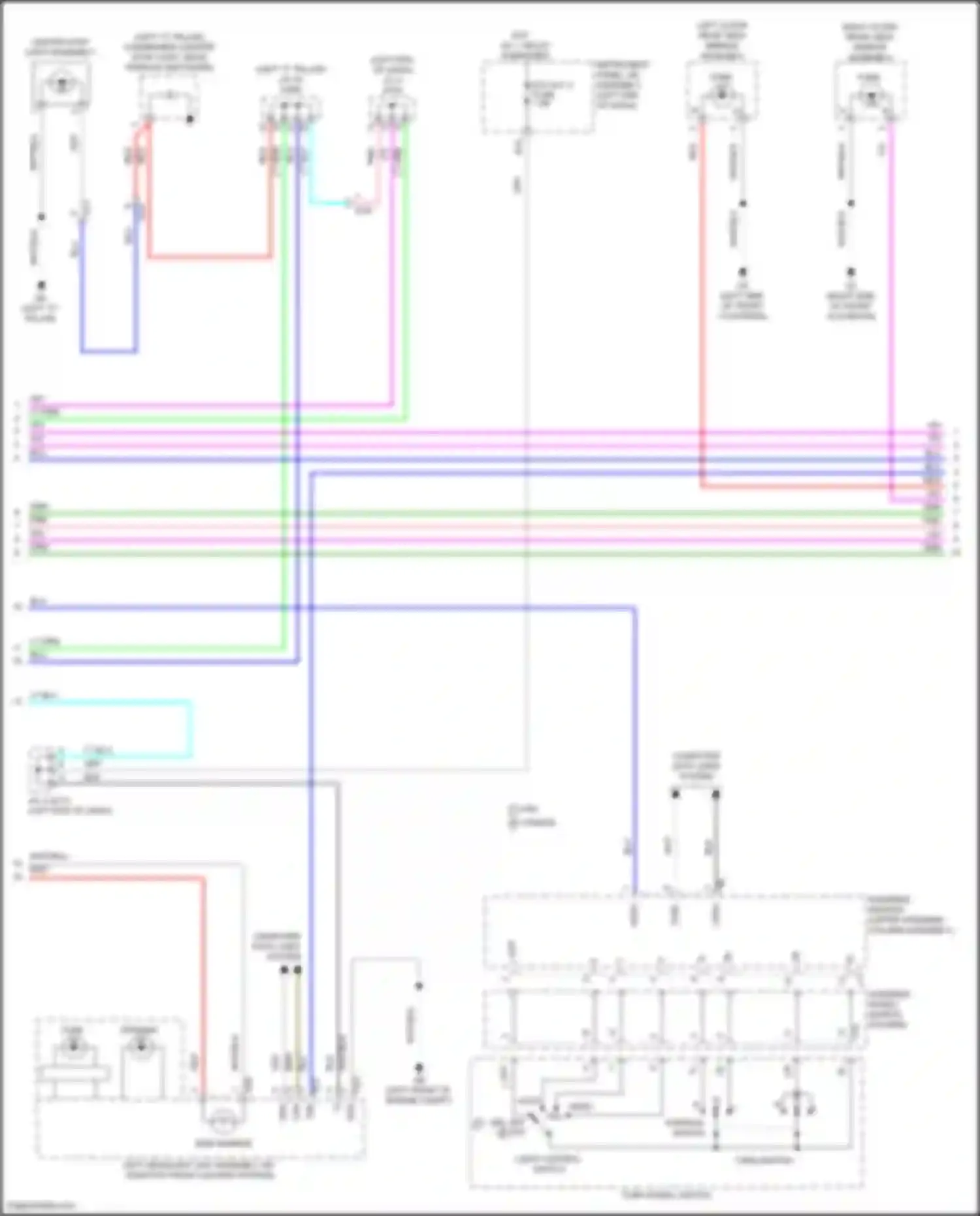 Corolla Toyota XII (2018-2024): Exterior lamps circuit, hatchback (4 of 5)