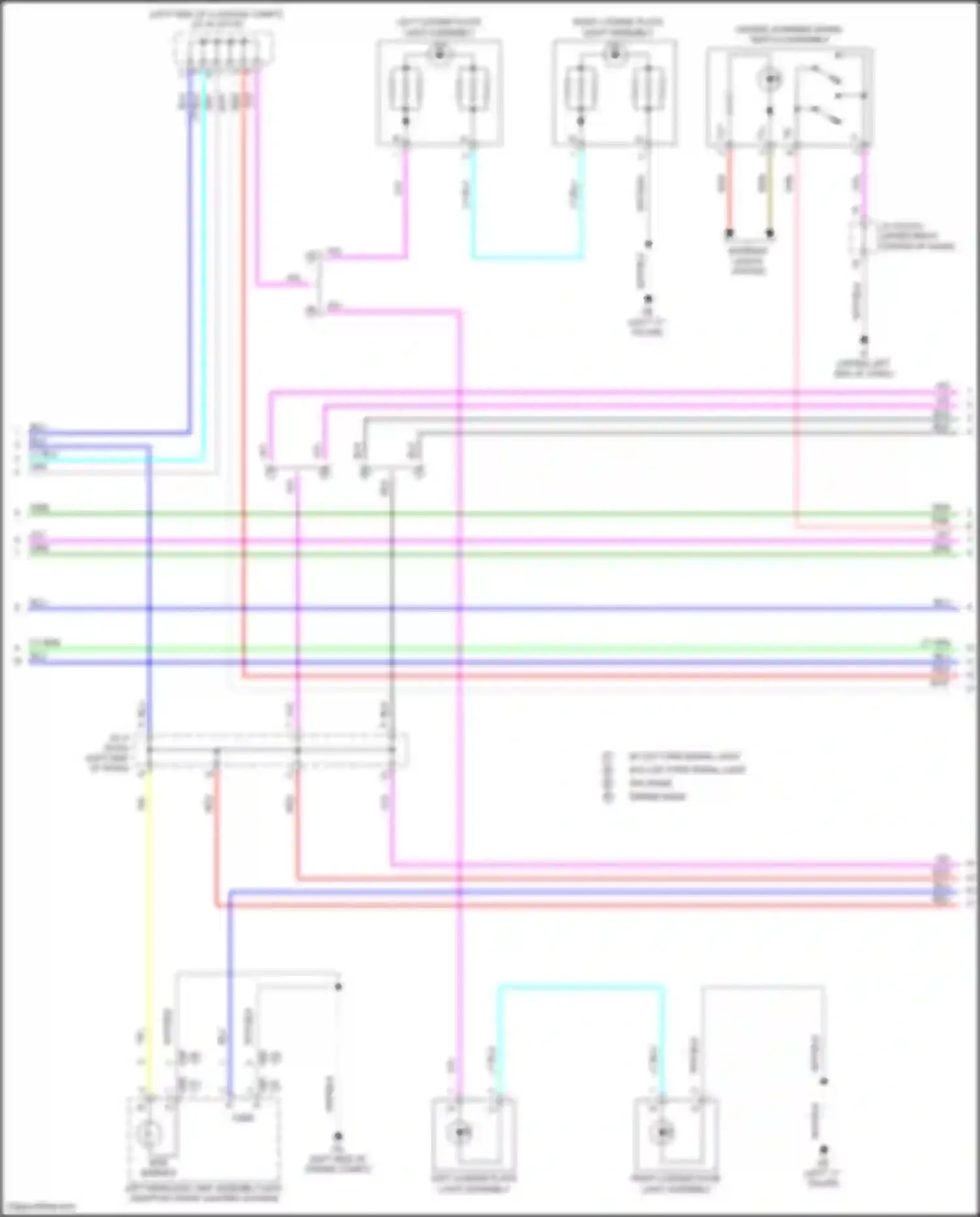 Corolla Toyota XII (2018-2024): Exterior lamps circuit, sedan (2 of 6)
