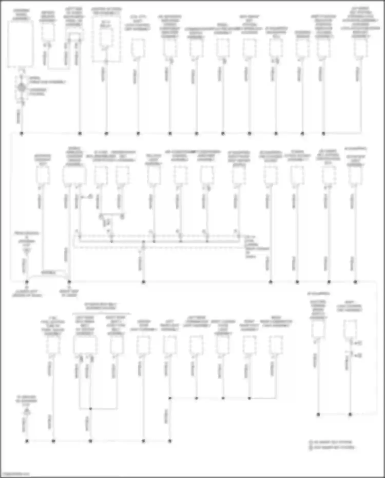 Corolla Toyota XII (2018-2024): Ground distribution circuit, sedan tmmms made (4 of 5)