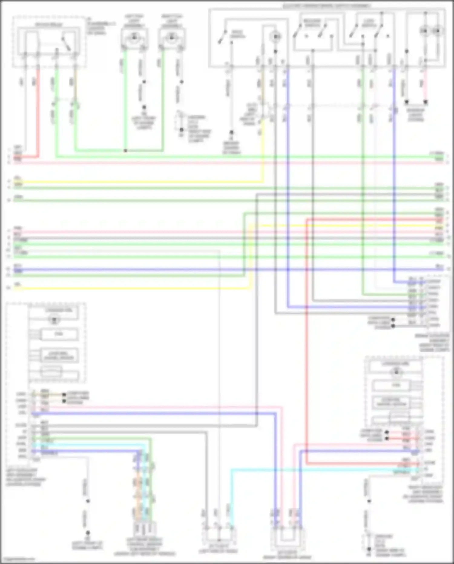 Corolla Toyota XII (2018-2024): Headlights circuit, hatchback (2 of 3)