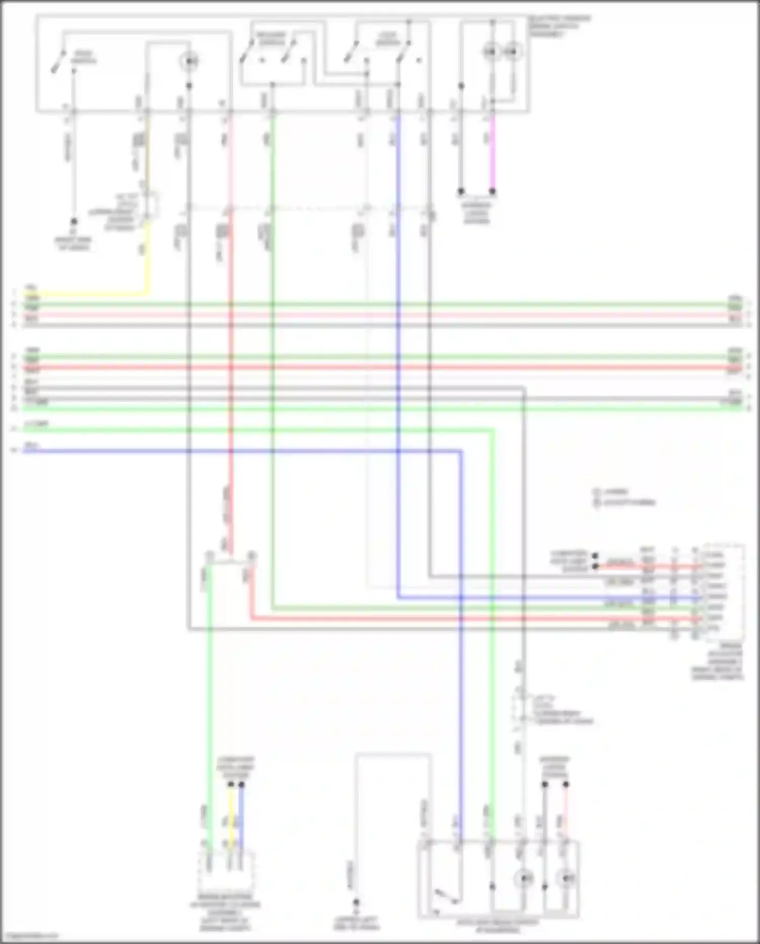 Corolla Toyota XII (2018-2024): Headlights circuit, sedan (3 of 4)