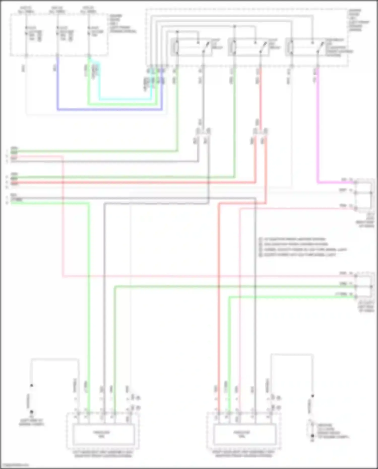Corolla Toyota XII (2018-2024): Headlights circuit, sedan (4 of 4)