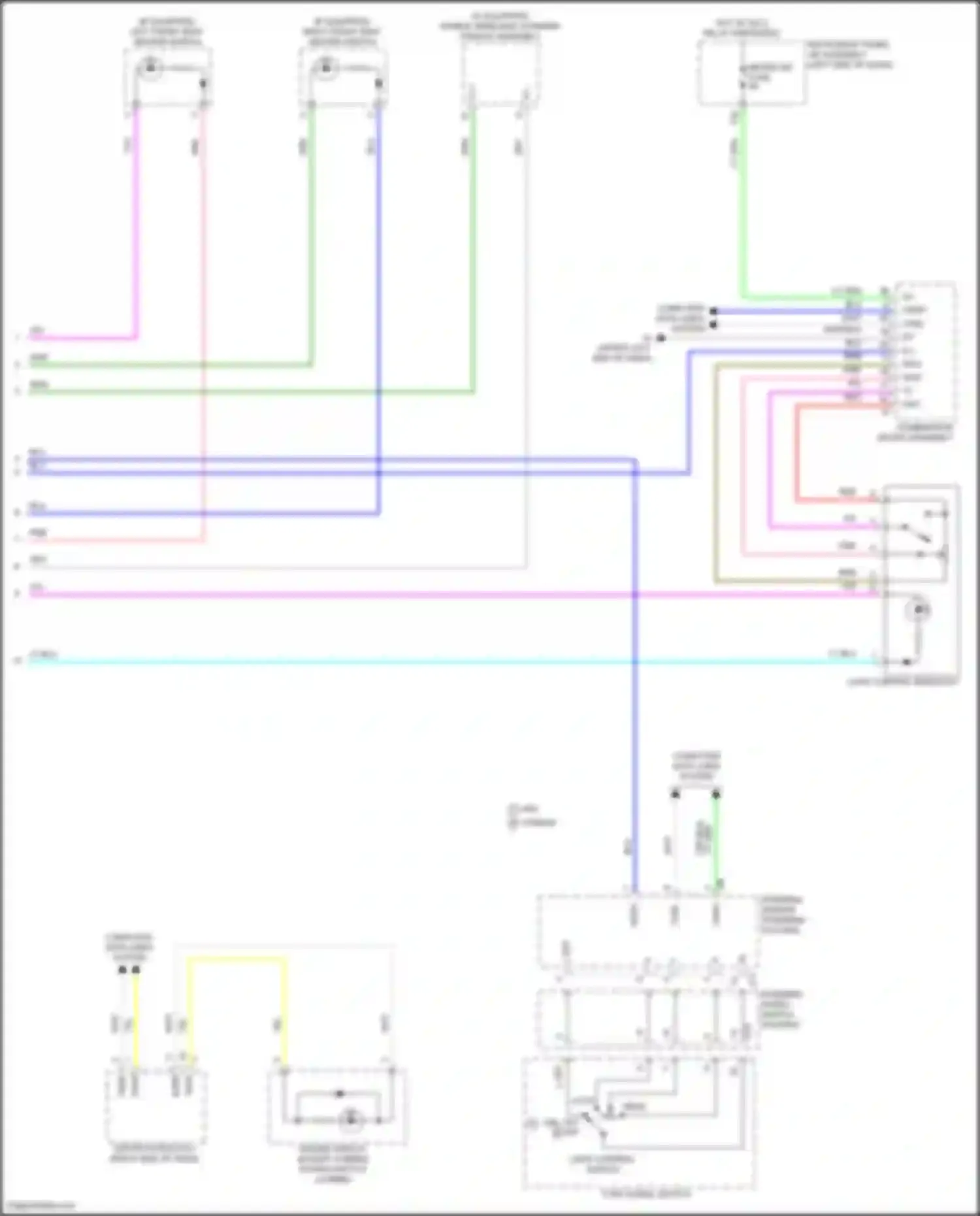 Corolla Toyota XII (2018-2024): Instrument illumination circuit, sedan (4 of 4)
