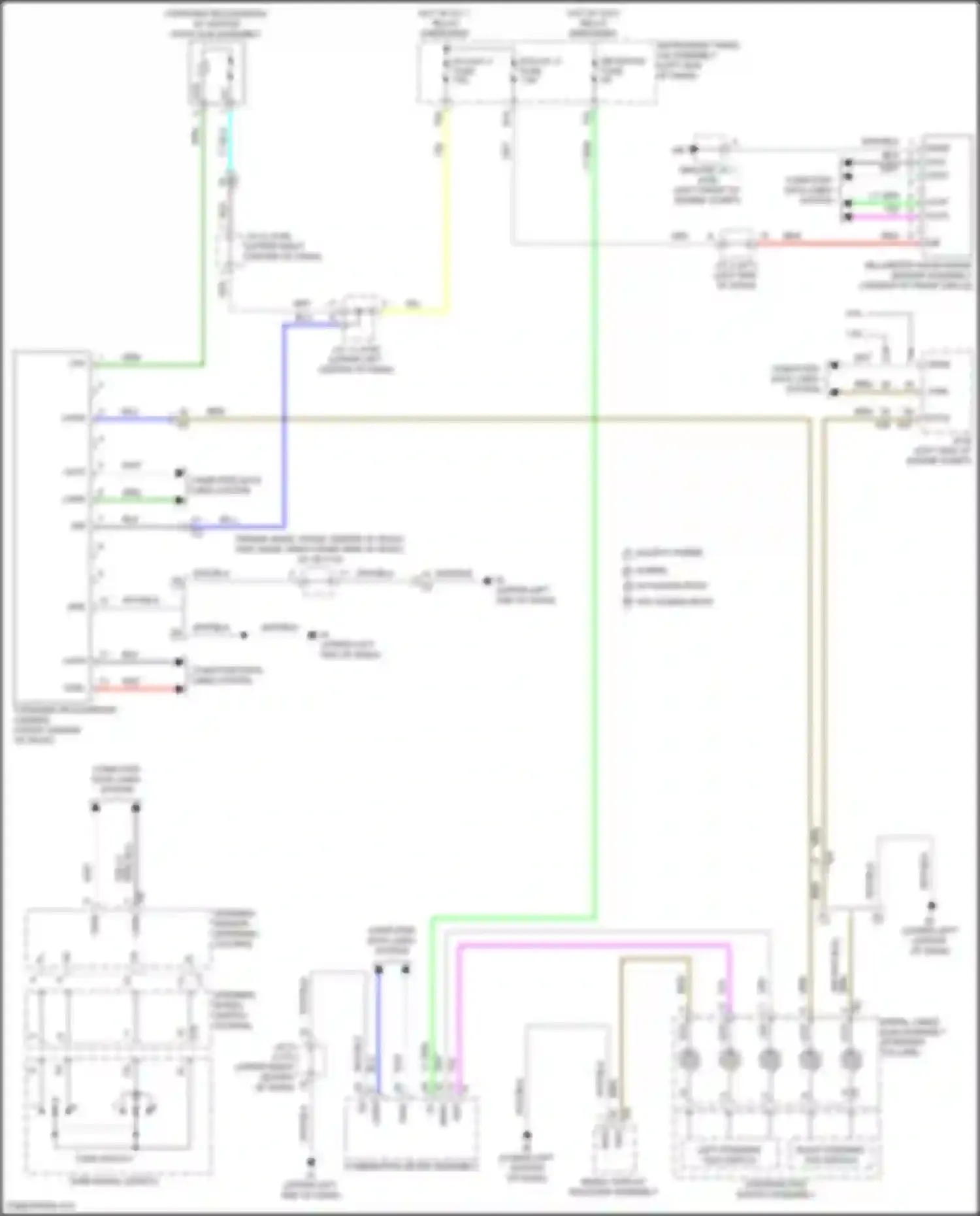 Corolla Toyota XII (2018-2024): Lane departure warning circuit, sedan