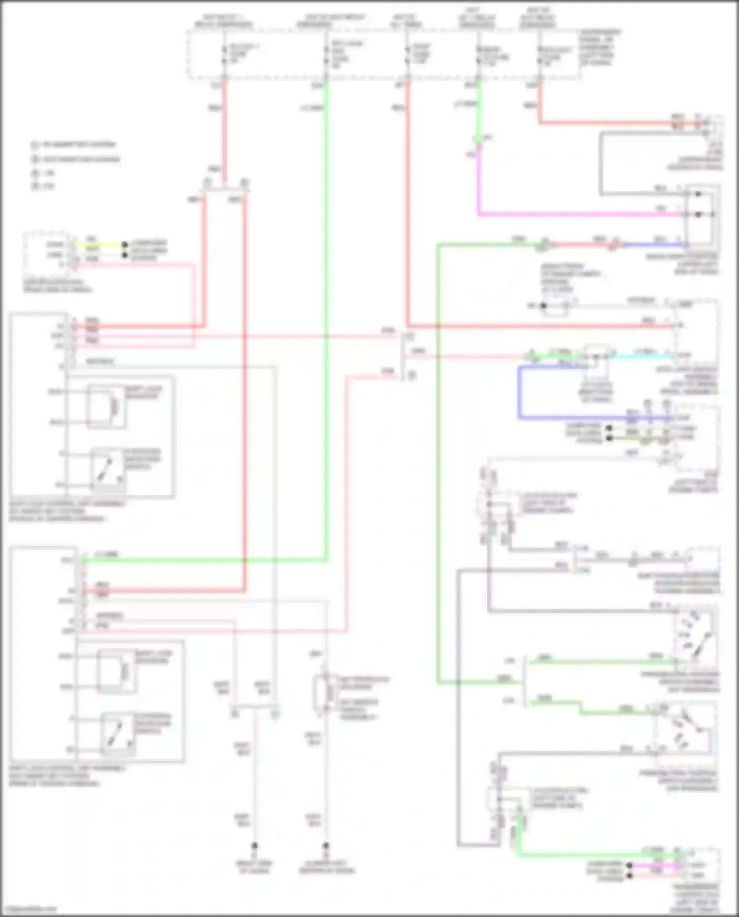 Corolla Toyota XII (2018-2024): Shift interlock circuit, except hybrid sedan